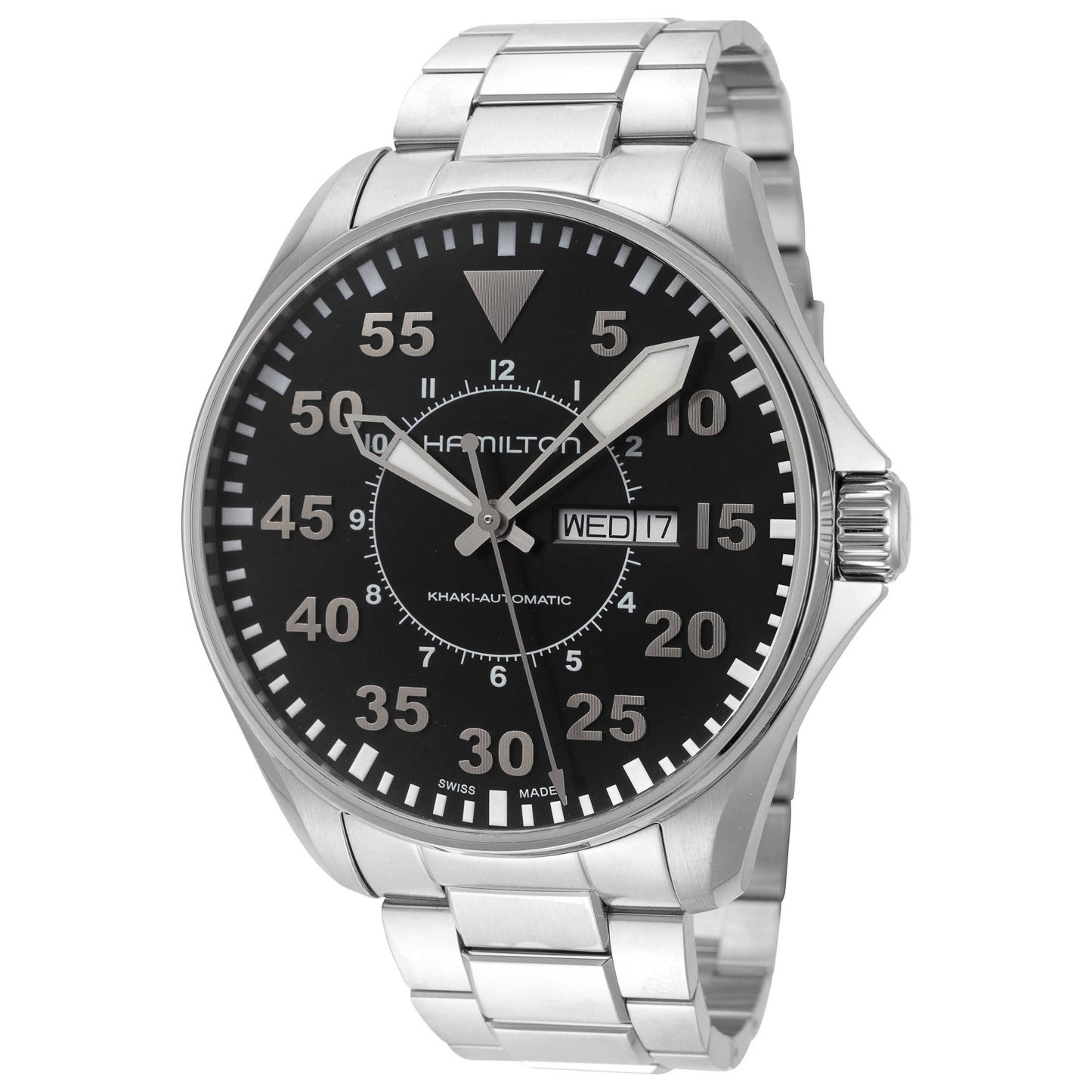 Front view of Hamilton Khaki Aviation Men's Automatic Watch H64715135