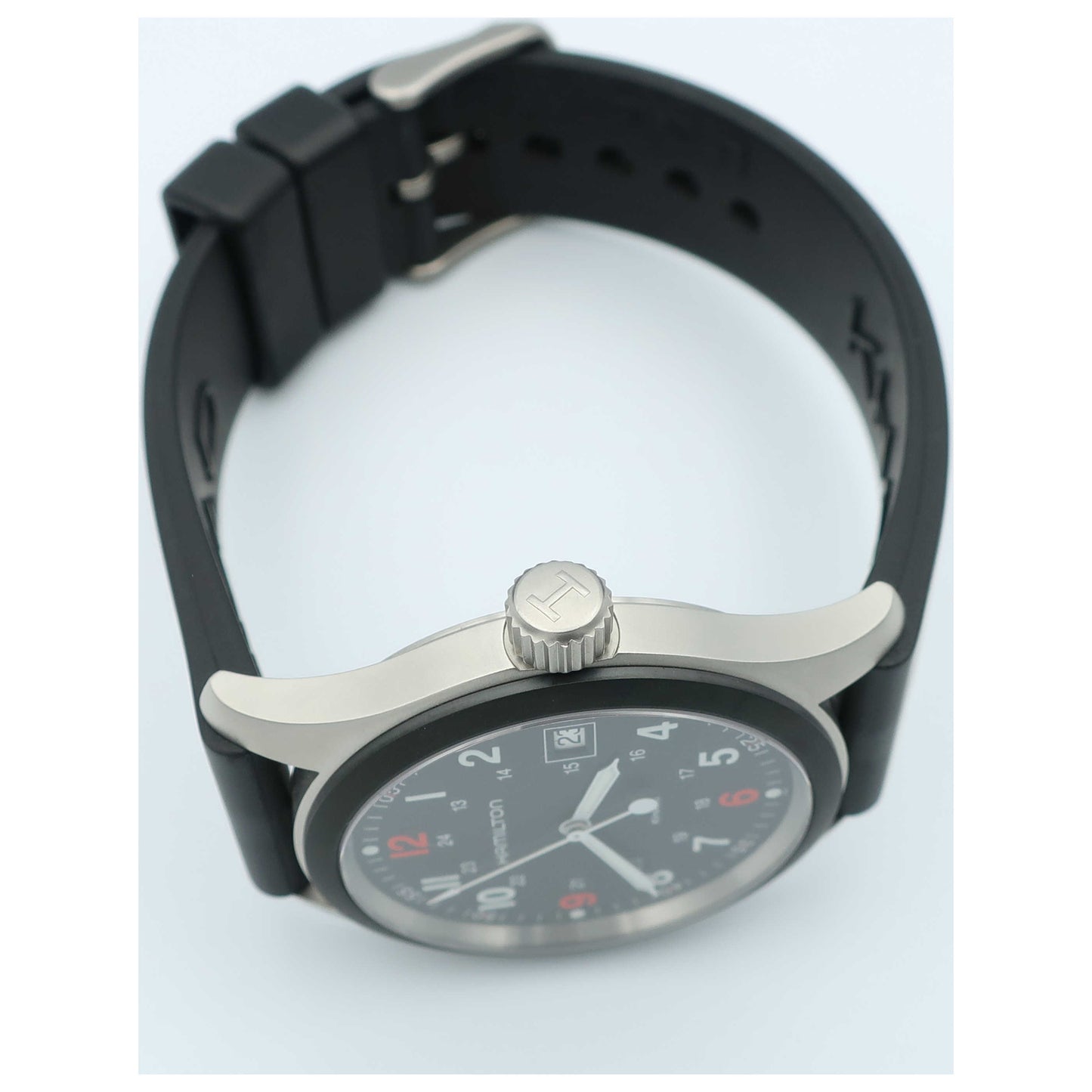 Hamilton Khaki Field Men's Swiss Quartz (Battery-Powered) Watch H68421333-SDV - Image #8