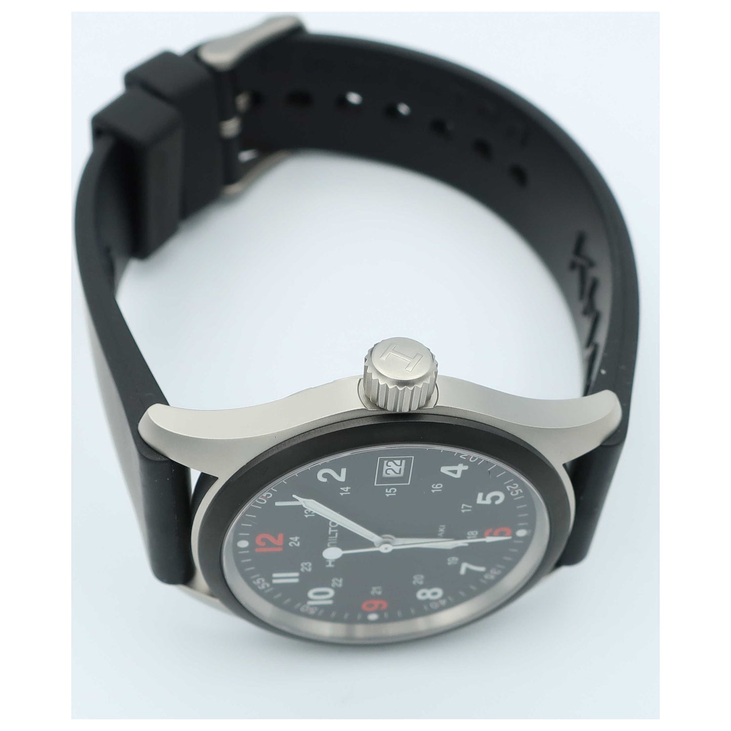 Hamilton Khaki Field Men's Swiss Quartz (Battery-Powered) Watch H68421333-SD - Image #8