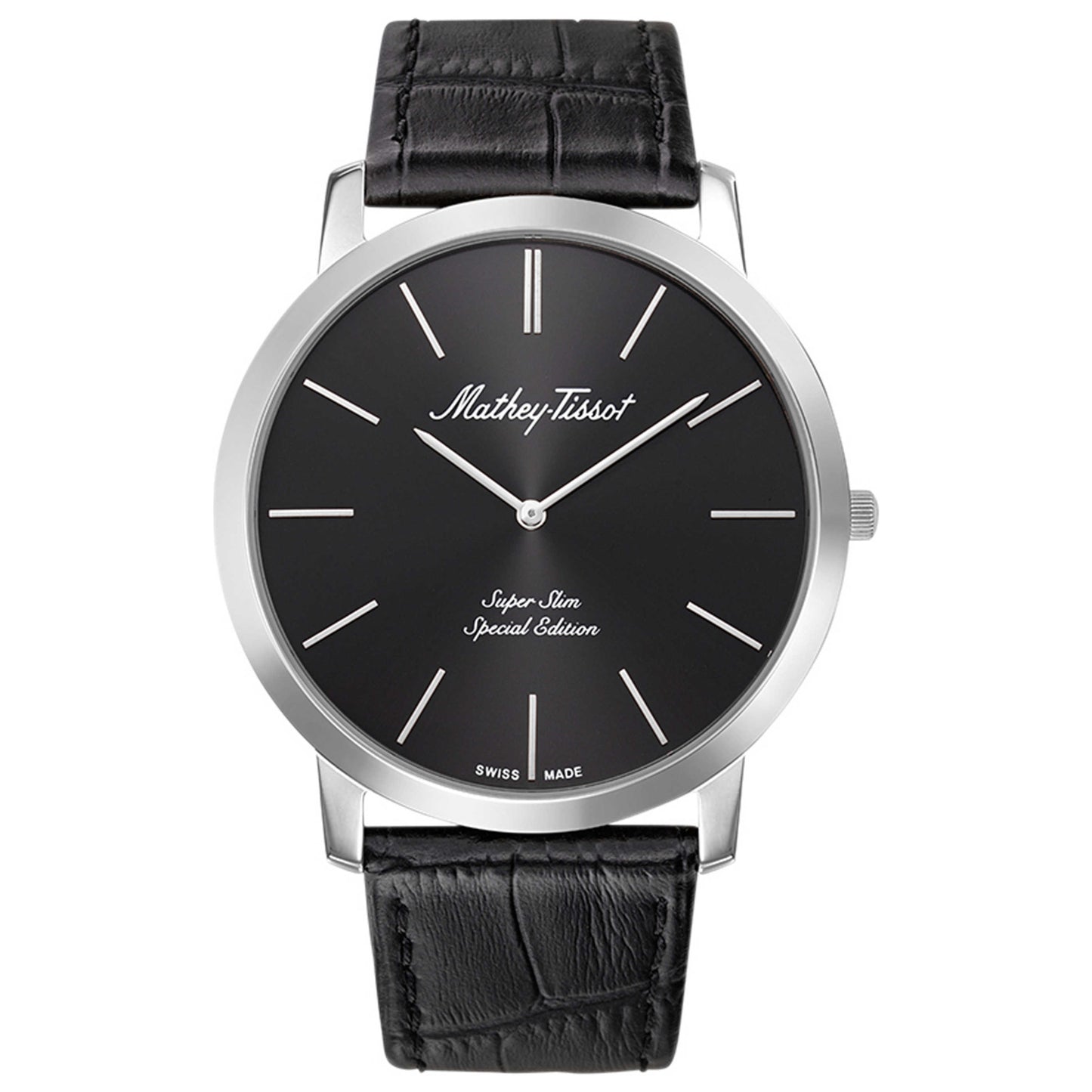 Front view of Mathey Tissot Cyrus Men's Quartz Watch H6915AN
