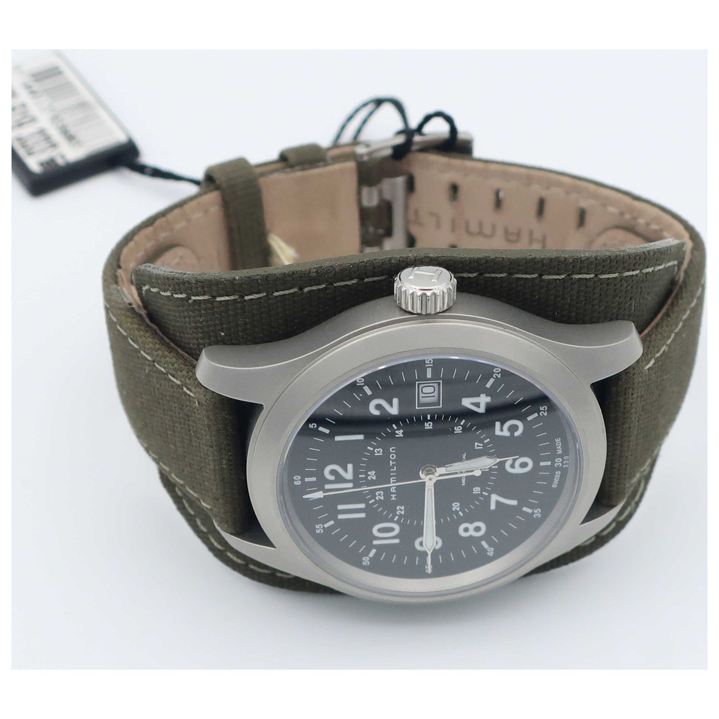 Hamilton Khaki Field Men's Manual-Wind Watch H69519333-SD2 - Image #8