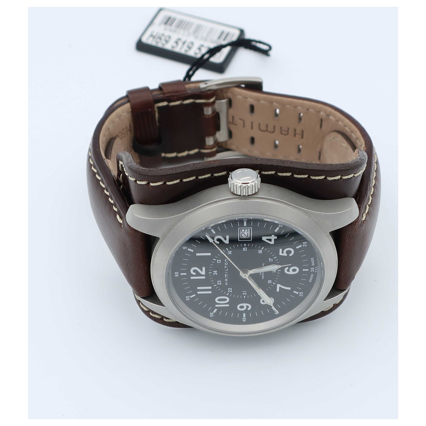 Hamilton Khaki Field Men's Manual-Wind Watch H69519533-SD - Image #8