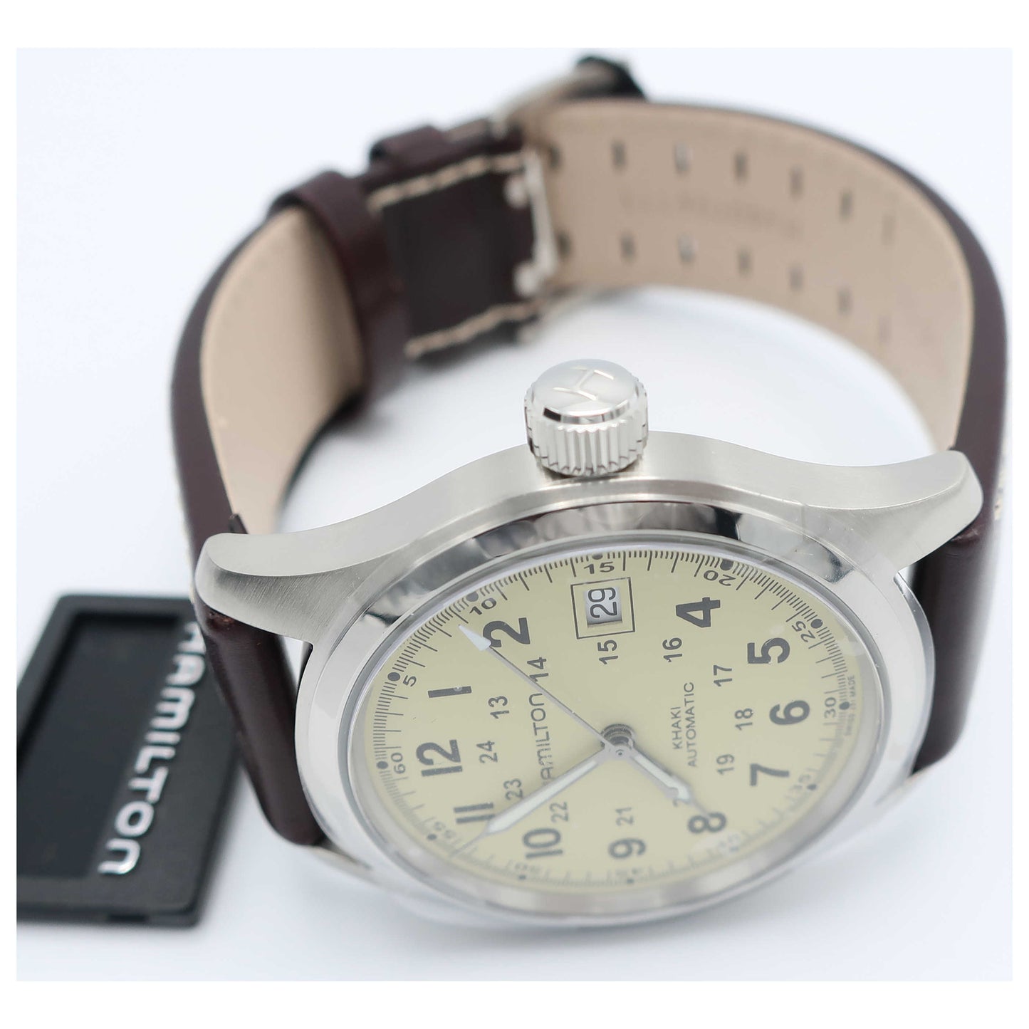 Hamilton Khaki Field Men's Automatic Watch H70455523-SD - Image #8