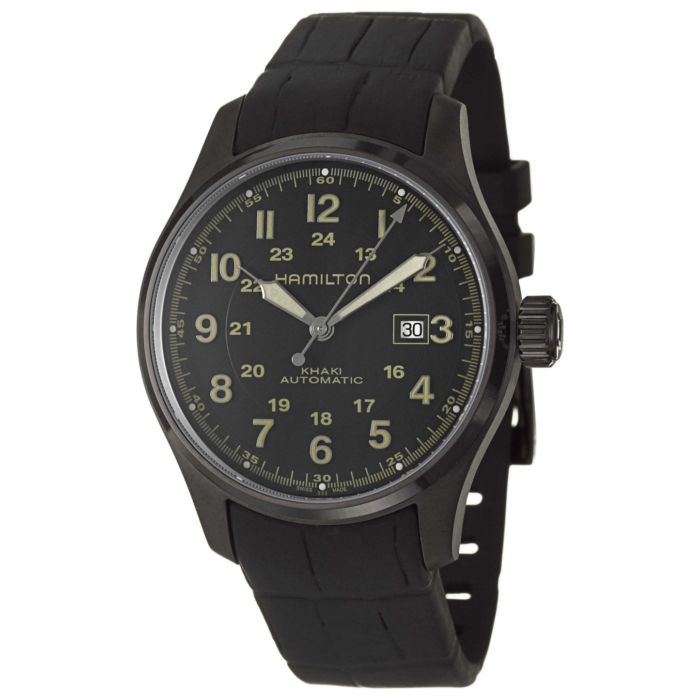 Front view of Hamilton Khaki Field Men's Automatic Watch H70685333