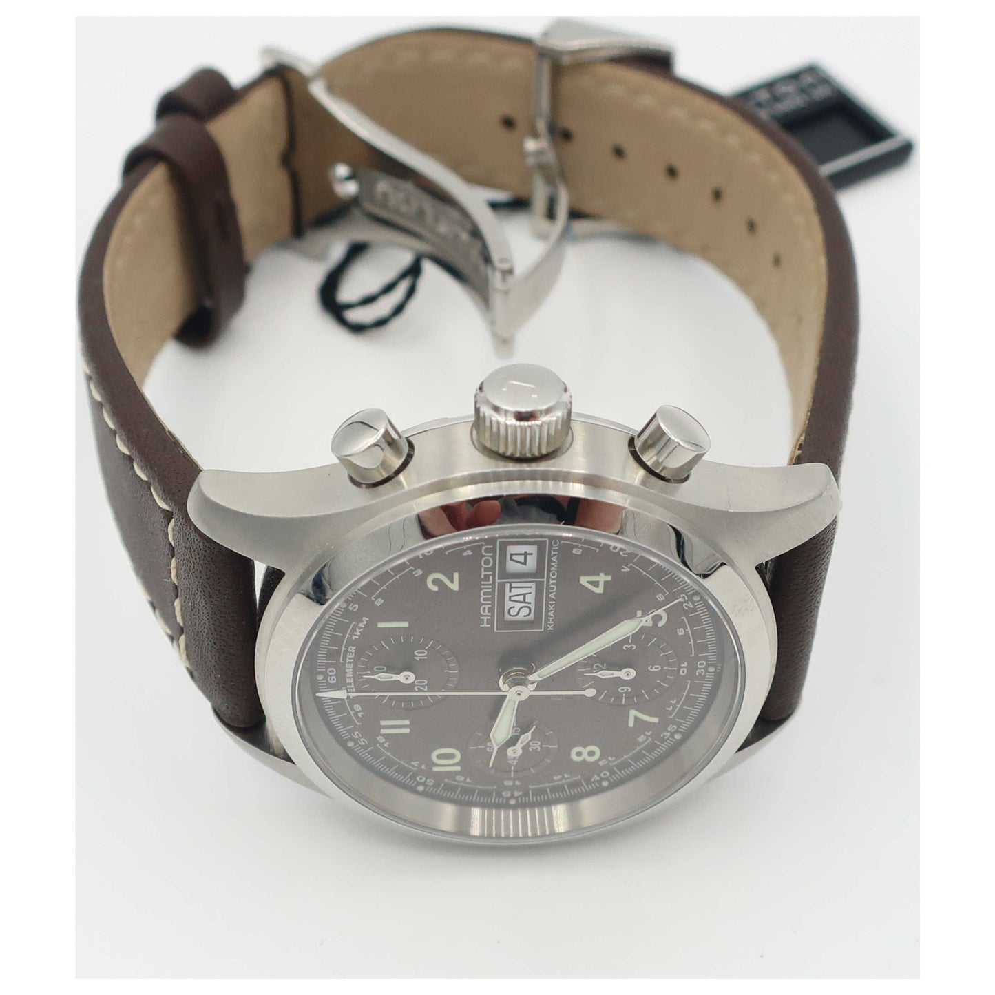 Hamilton Khaki Field Men's Automatic Watch H71456593-SDV - Image #8