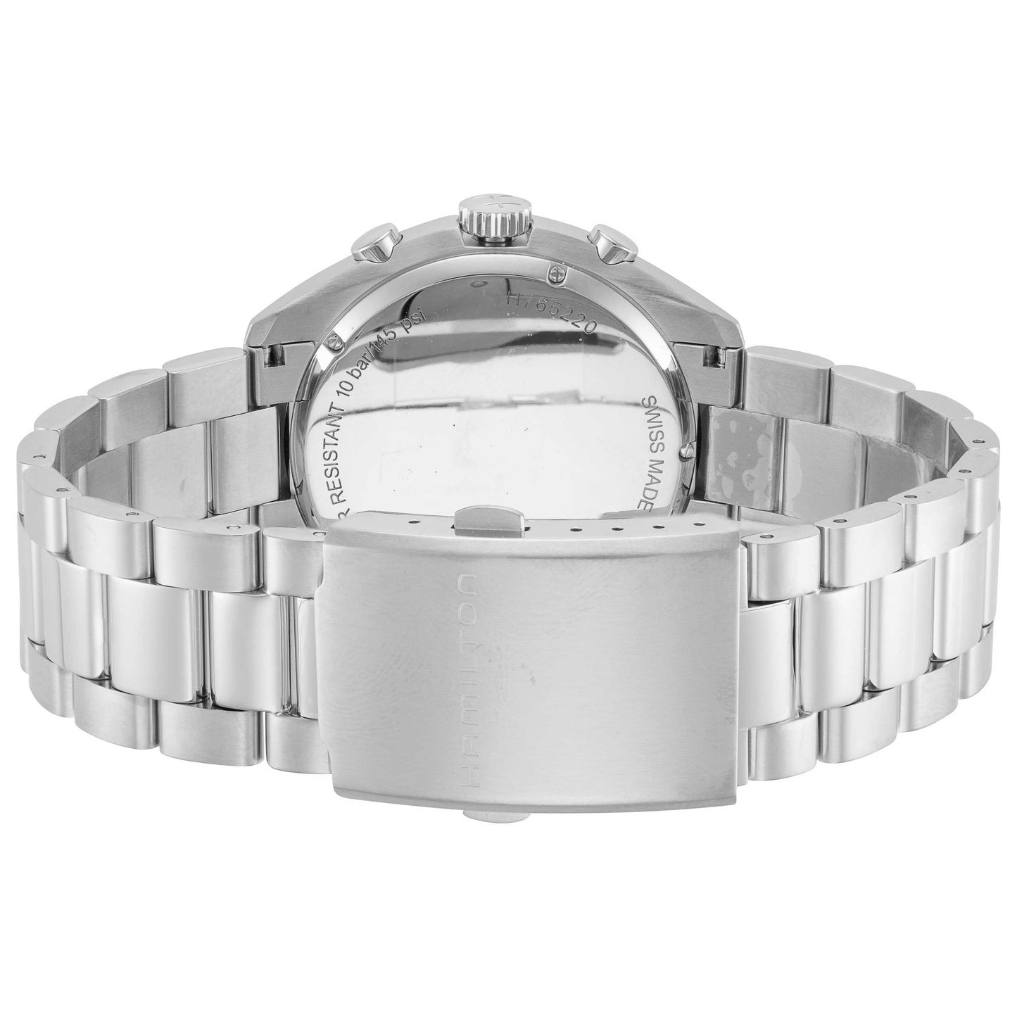 Back view of Hamilton Khaki Aviation Men's Quartz Watch H76522131