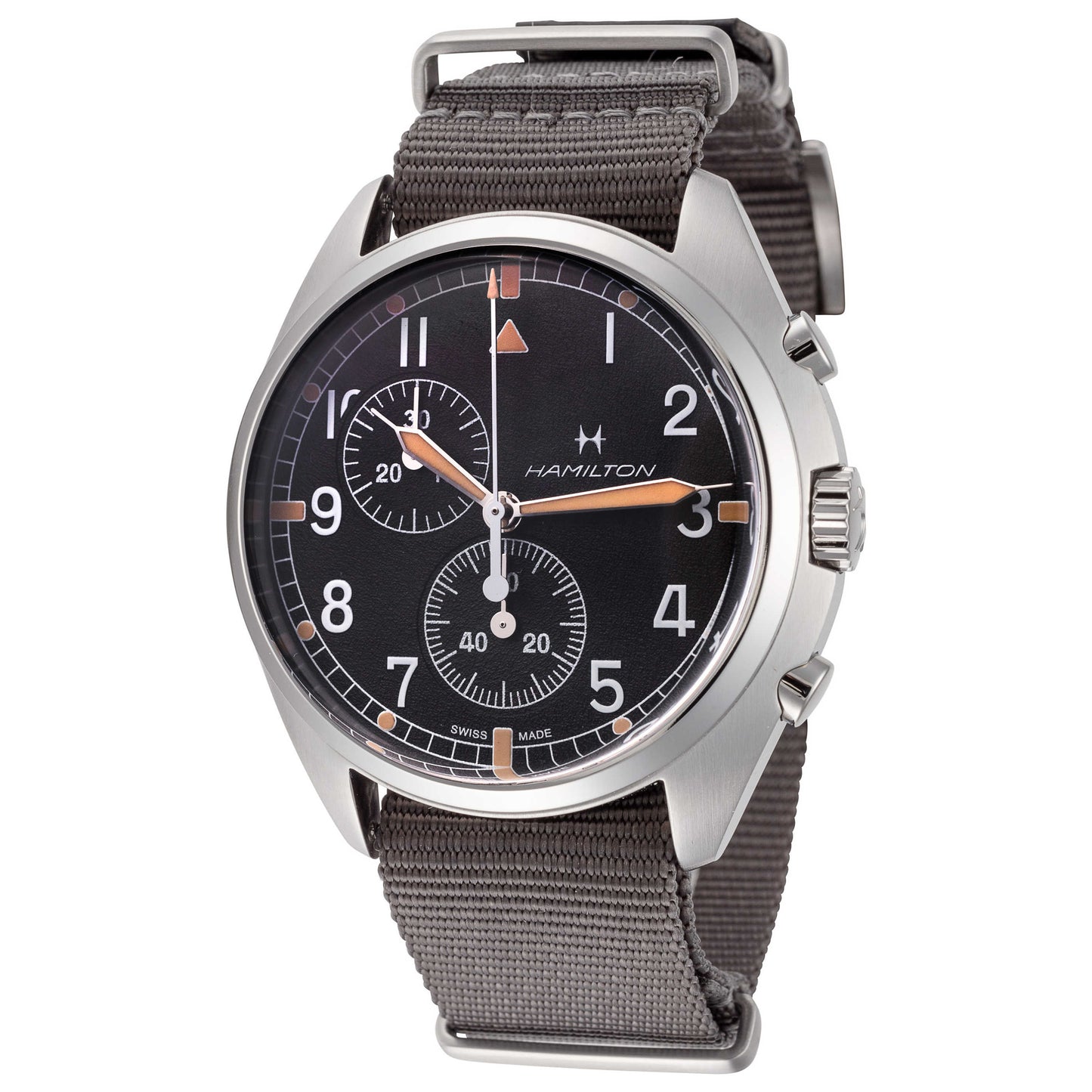 Front view of Hamilton Khaki Aviation Men's Quartz Watch H76522931
