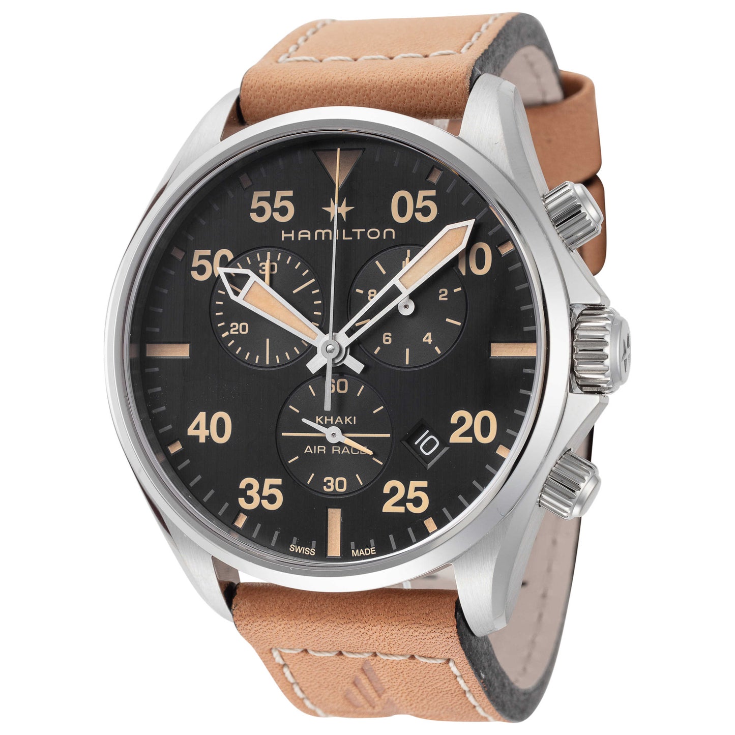 Front view of Hamilton Khaki Aviation Men's Quartz Watch H76722531