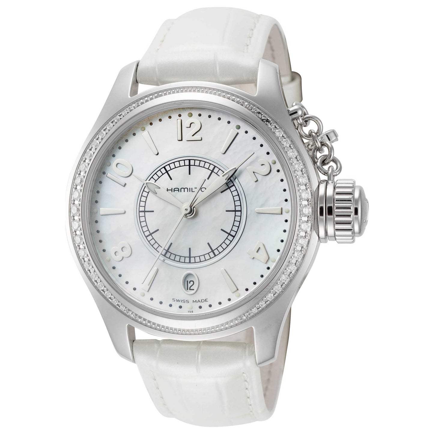Front view of Hamilton Khaki Navy Women's Quartz Watch H77311615