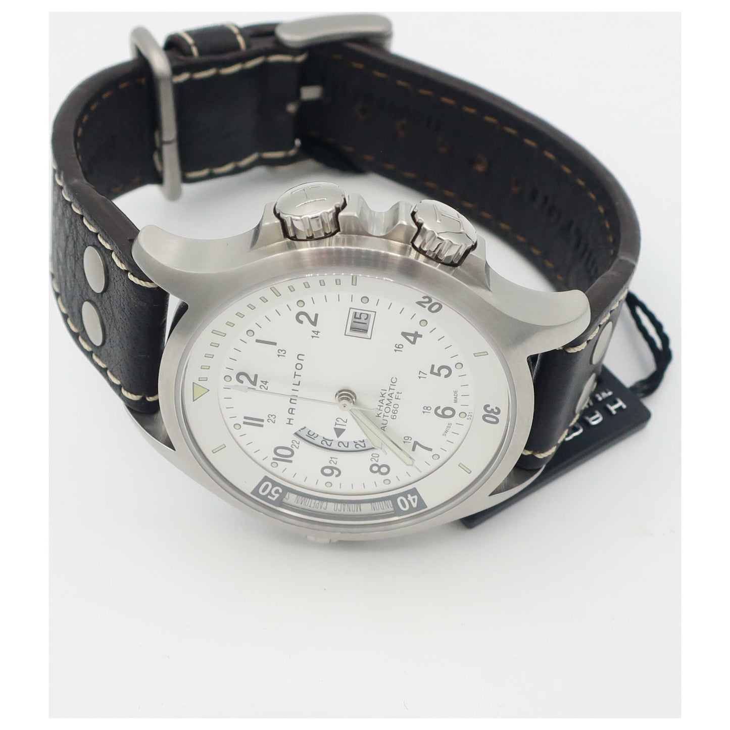 Hamilton Khaki Navy Men's Automatic Watch H77625853-SDV - Image #8
