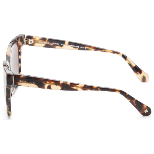 Left view of Kate Spade Women's Sunglasses HARLOW-G-S-SX7-55