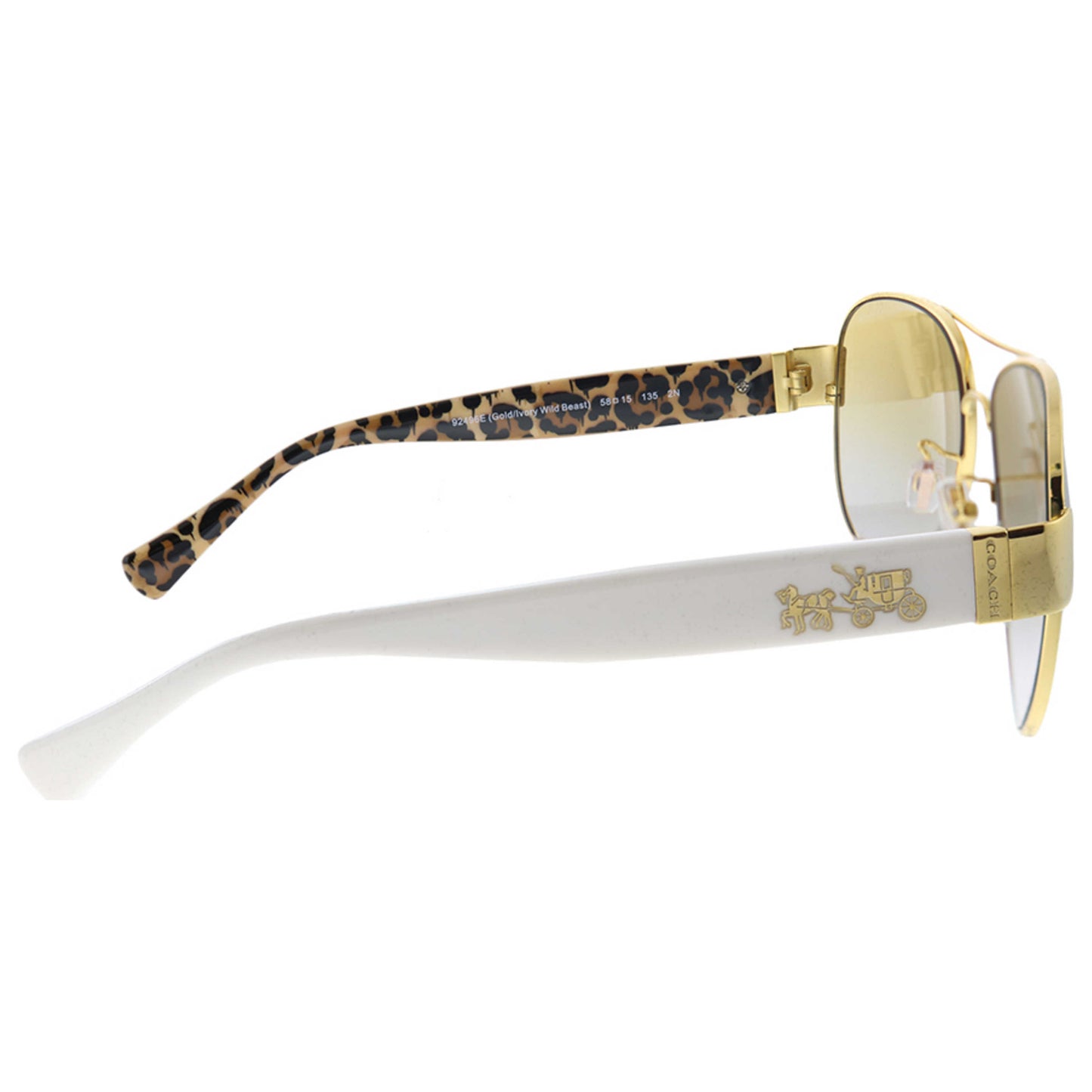 Coach Fashion Women's Sunglasses HC-7059-92496E - Image #4