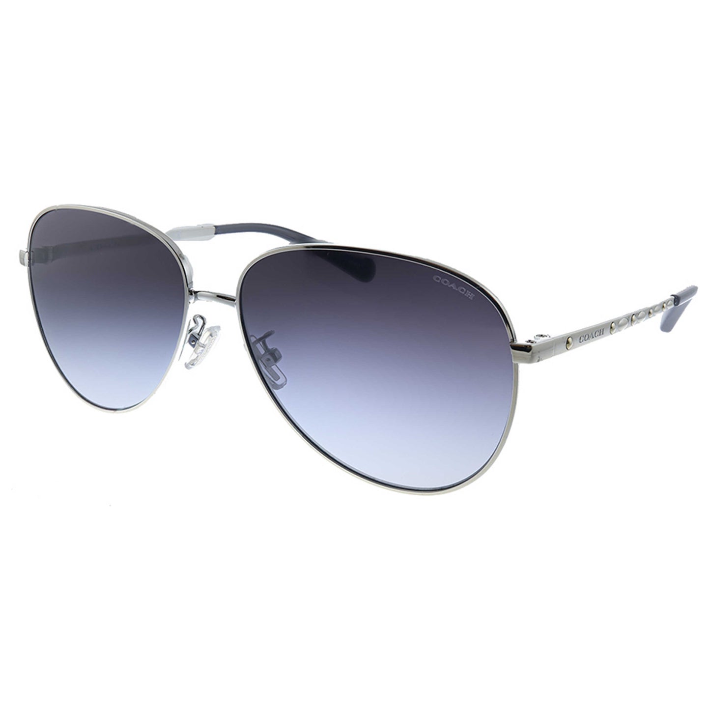 Front view of Coach Fashion Women's Sunglasses HC-7094-90018G