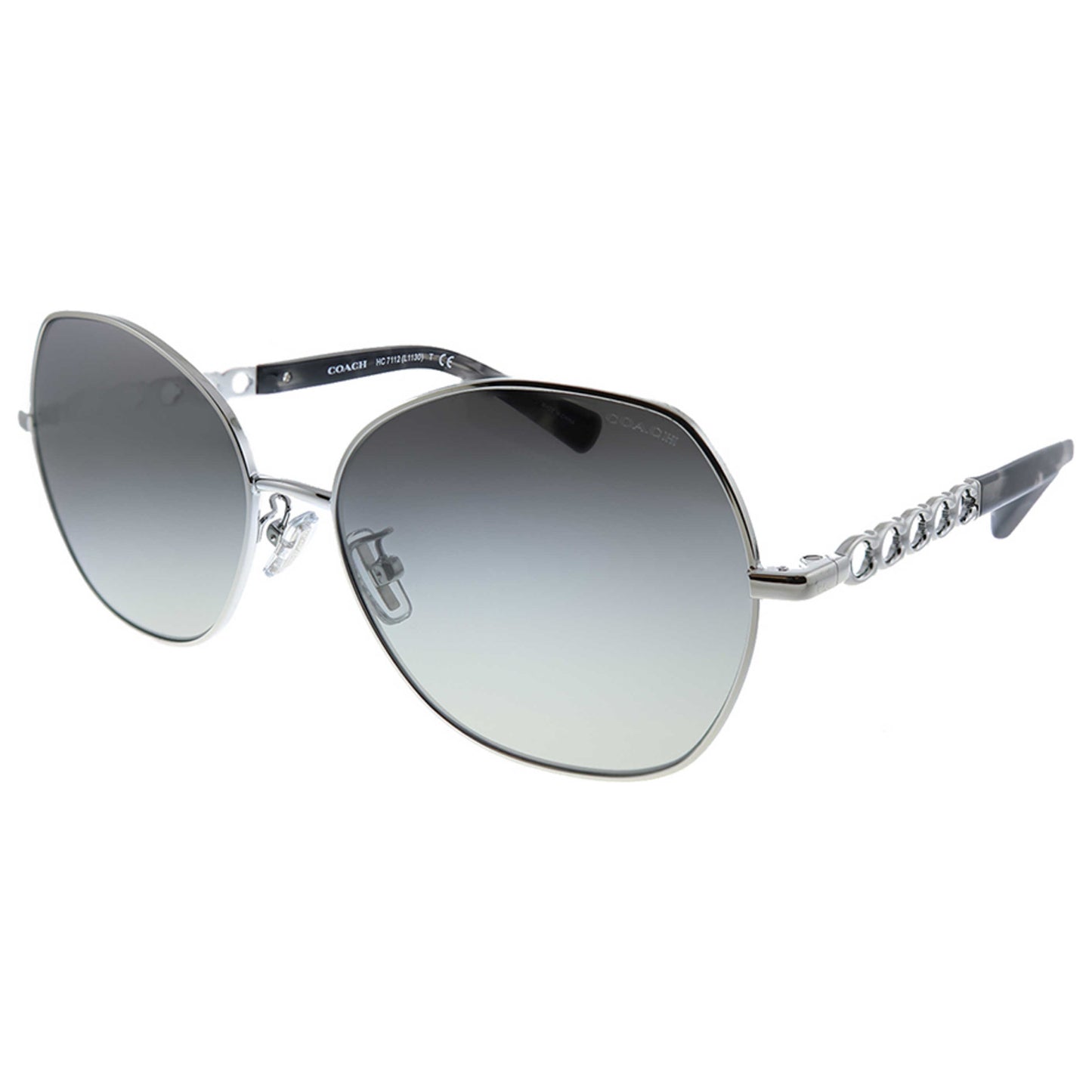 Front view of Coach Fashion Women's Sunglasses HC-7112-900111