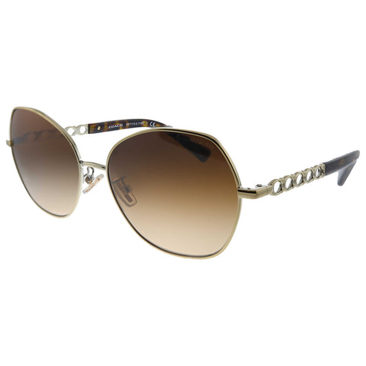 Front view of Coach Fashion Women's Sunglasses HC-7112-900574