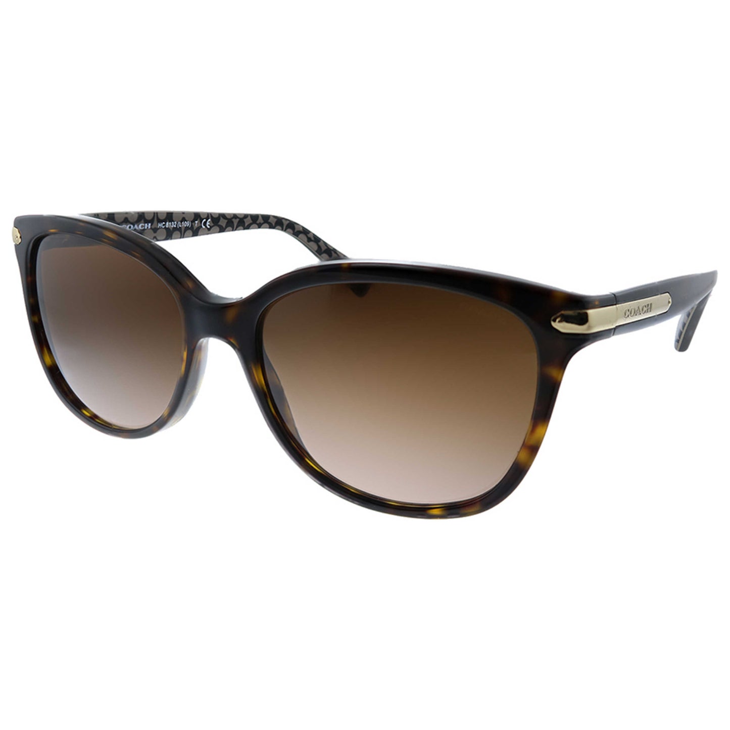 Front view of Coach Fashion Women's Sunglasses HC-8132-529113