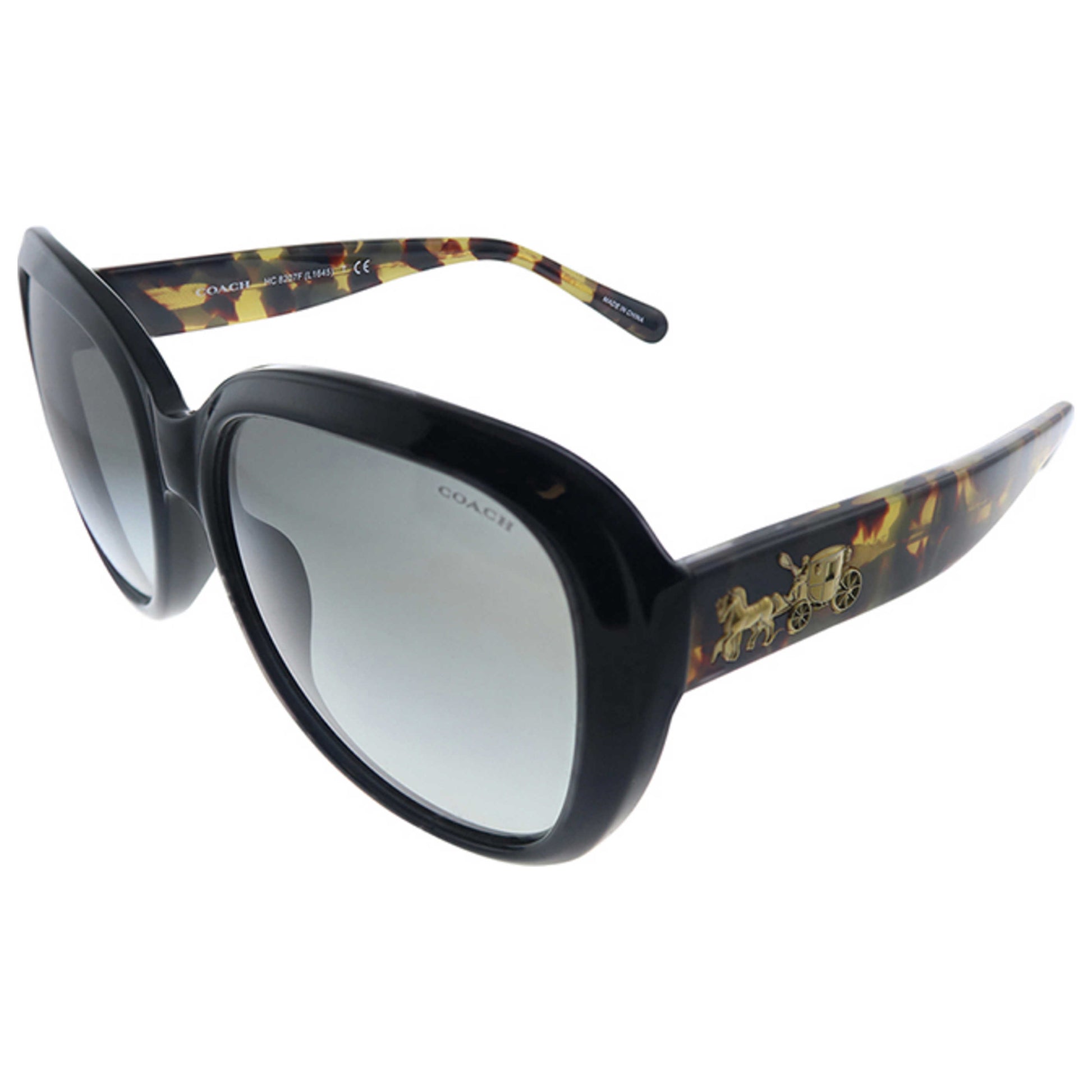 Front view of Coach Fashion Women's Sunglasses HC-8207F-544911-57
