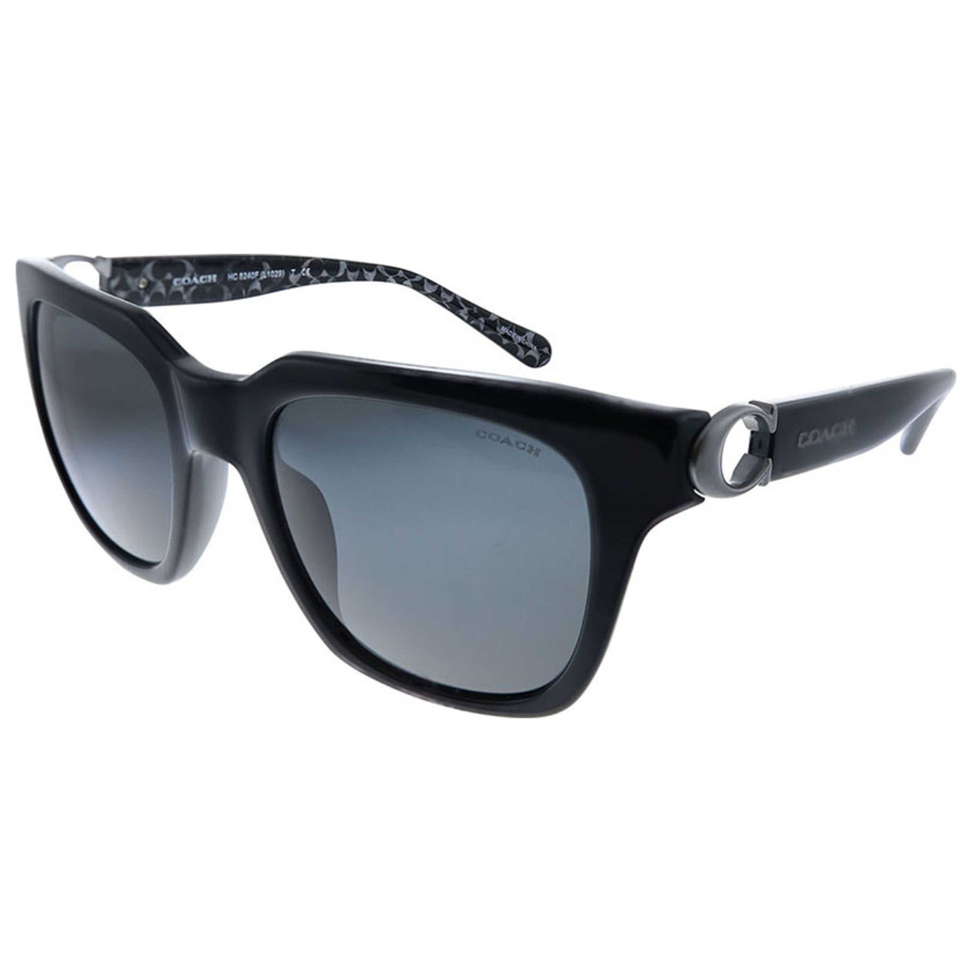 Front view of Coach Fashion Women's Sunglasses HC-8240F-551087-52