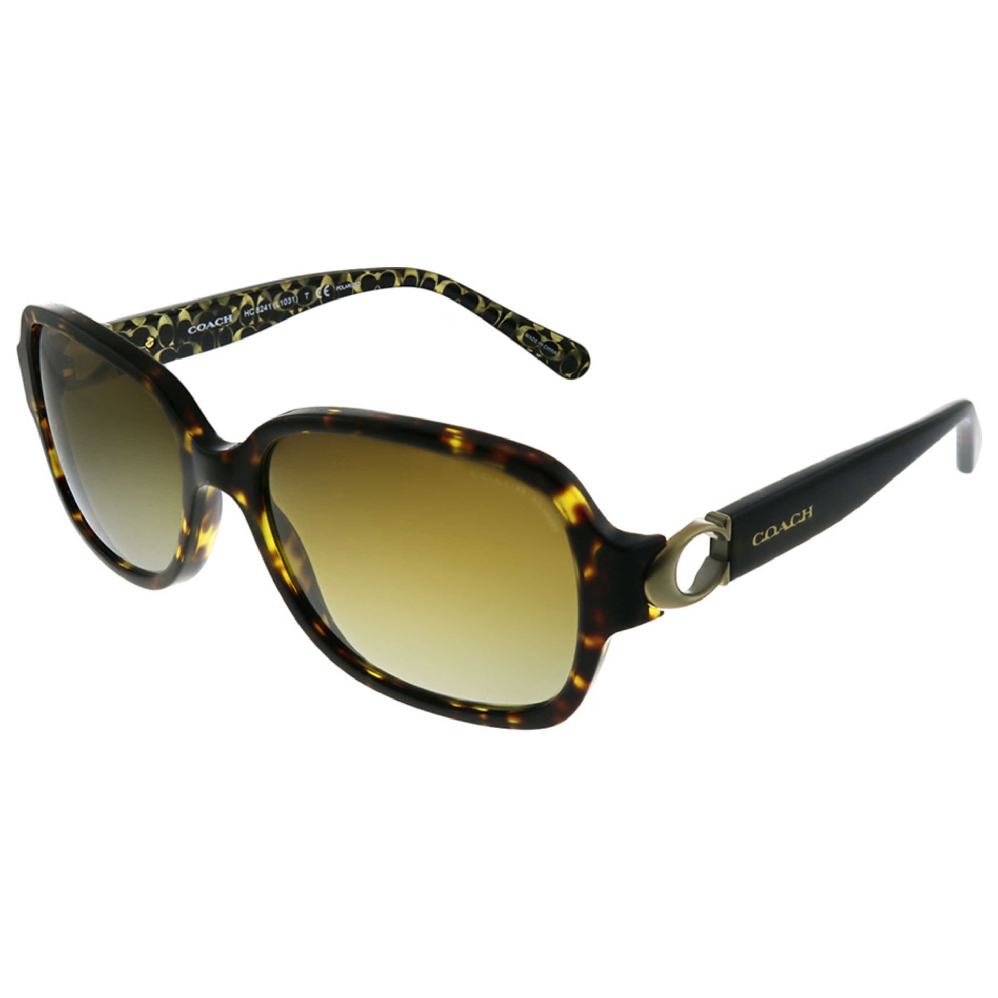 Front view of Coach Fashion Women's Sunglasses HC-8241-5507T5