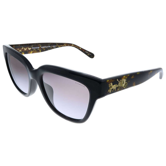 Front view of Coach Fashion Women's Sunglasses HC-8262F-500211-55