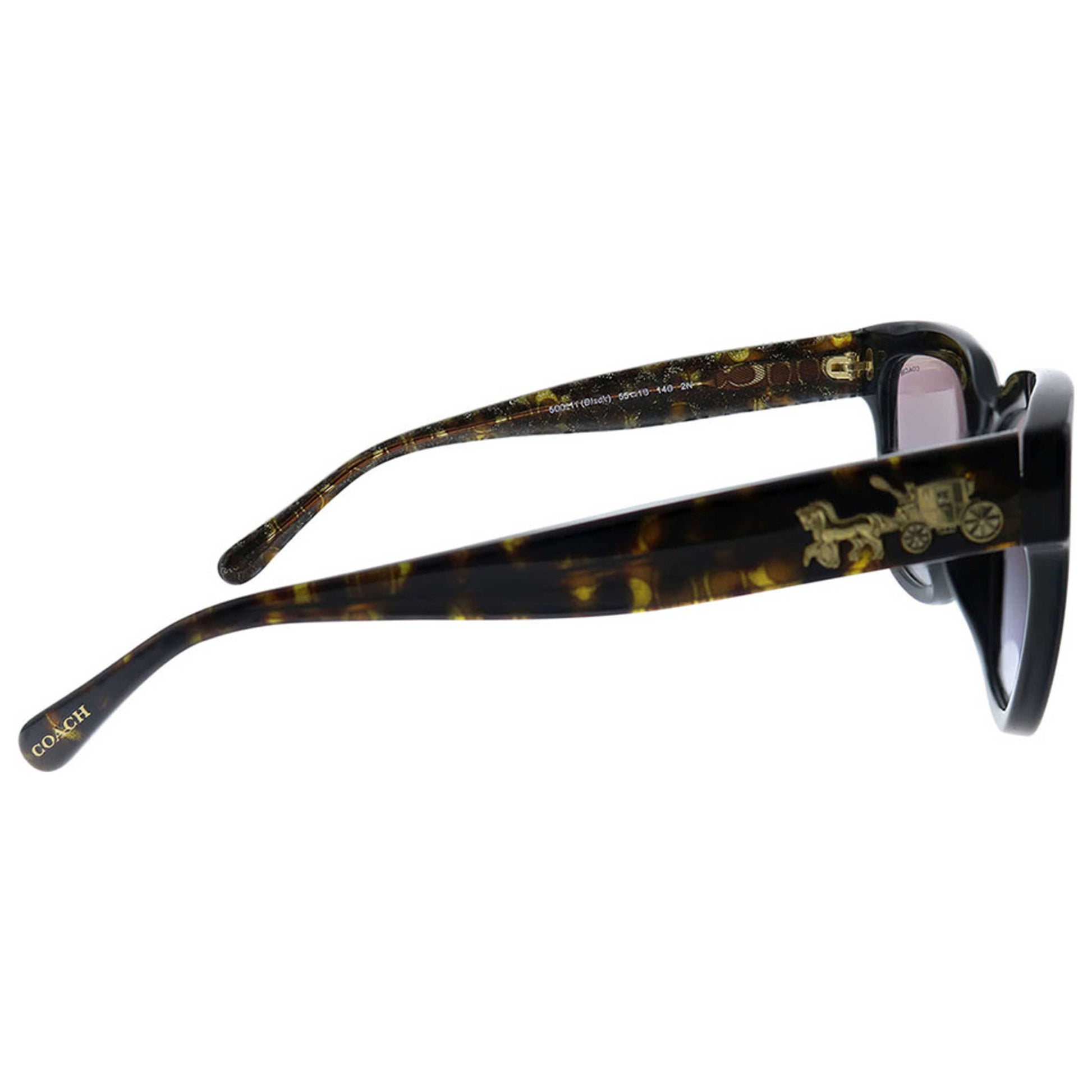 Coach Fashion Women's Sunglasses HC-8262F-500211-55 - Image #4