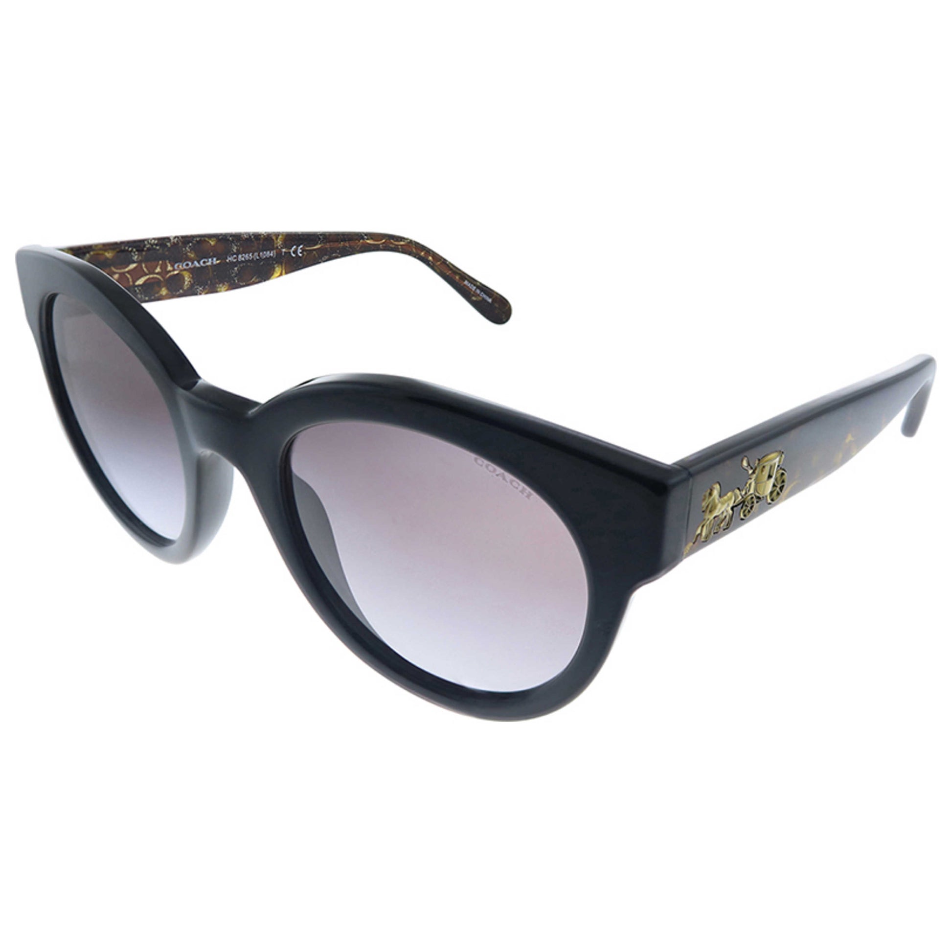 Front view of Coach Fashion Women's Sunglasses HC-8265-500211-51