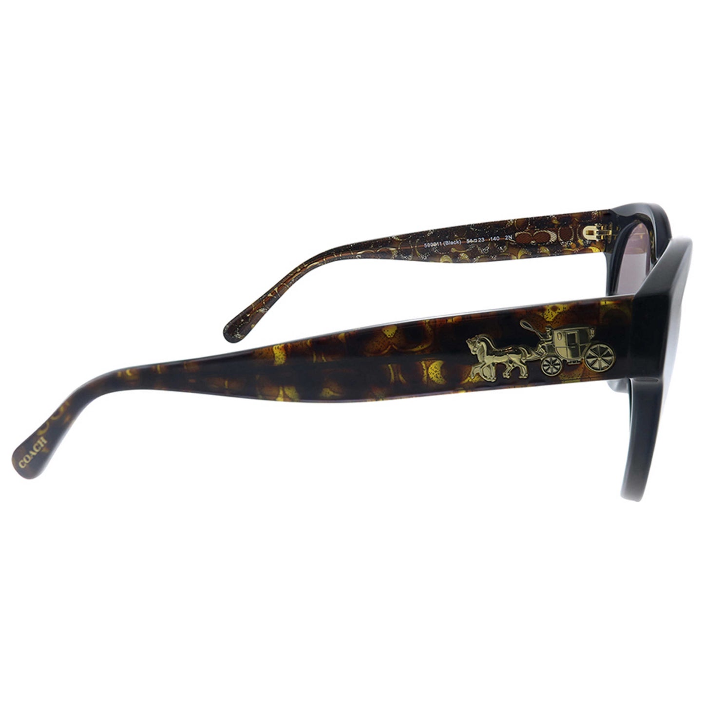 Coach Fashion Women's Sunglasses HC-8265-500211-51 - Image #4