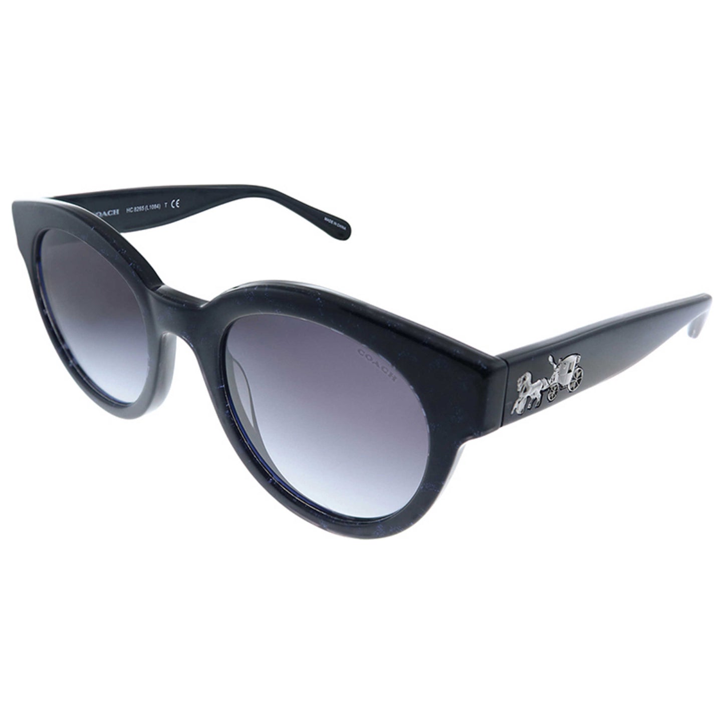 Front view of Coach Fashion Women's Sunglasses HC-8265-55468G-51