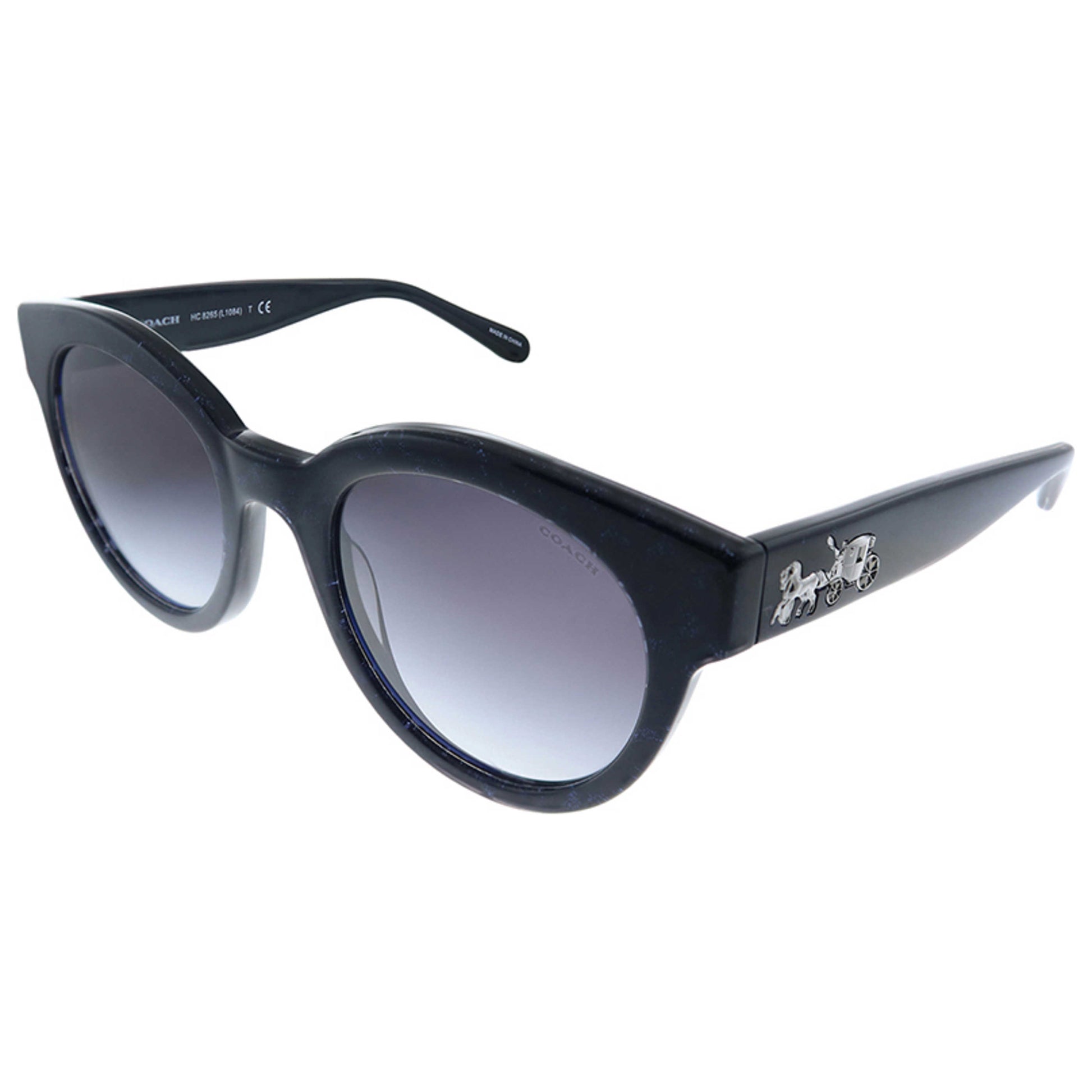 Front view of Coach Fashion Women's Sunglasses HC-8265-55468G-51