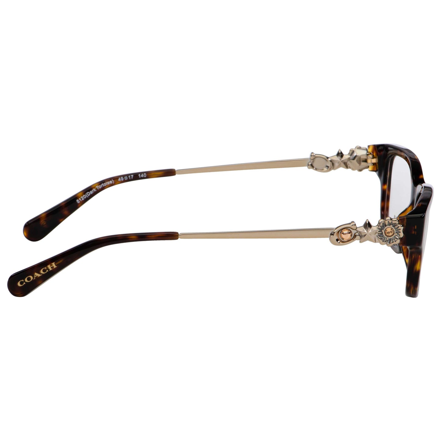 Right view of Coach Fashion Women's Opticals HC6162B-5120-49