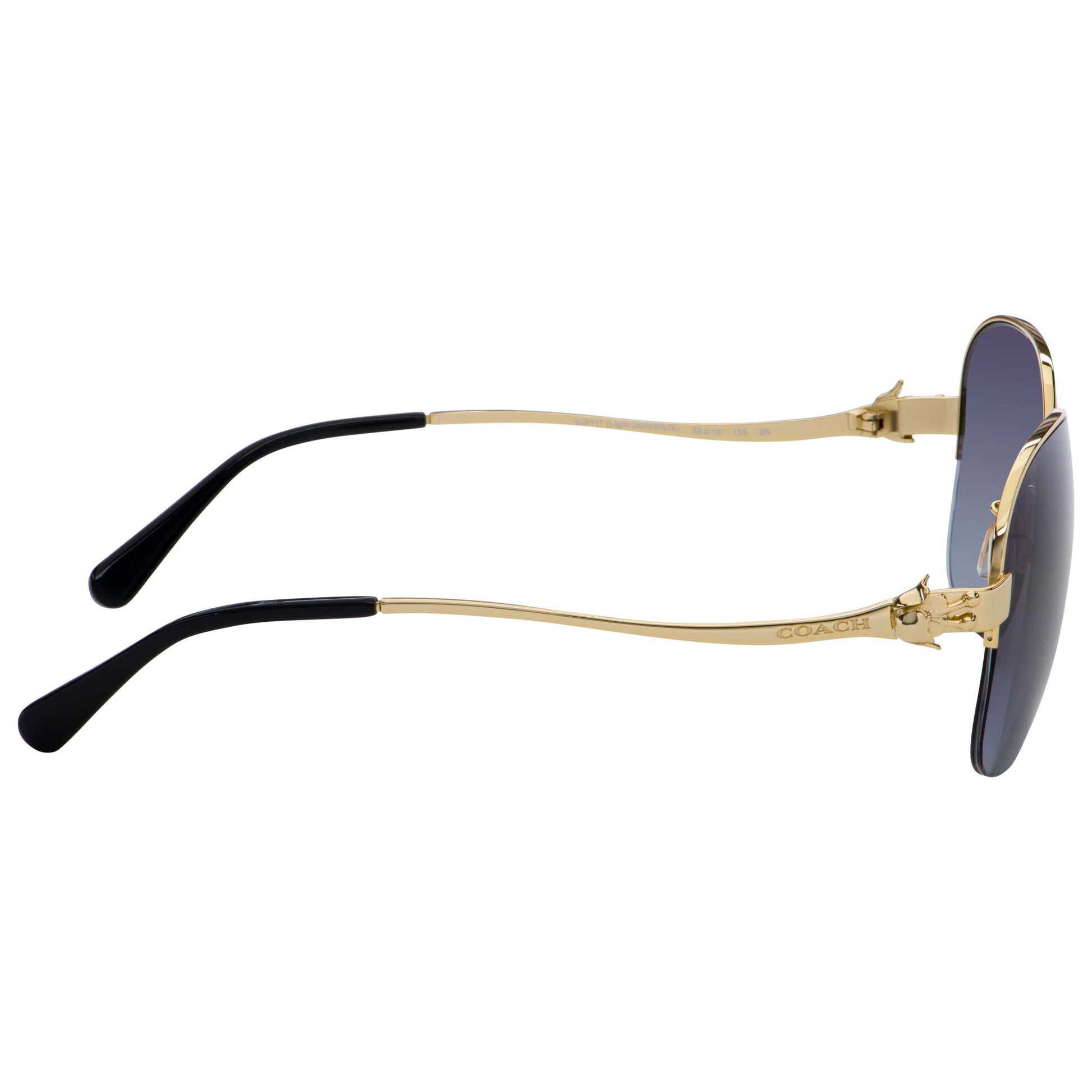 Coach Fashion Women's Sunglasses HC7068-929111-58 - Image #3