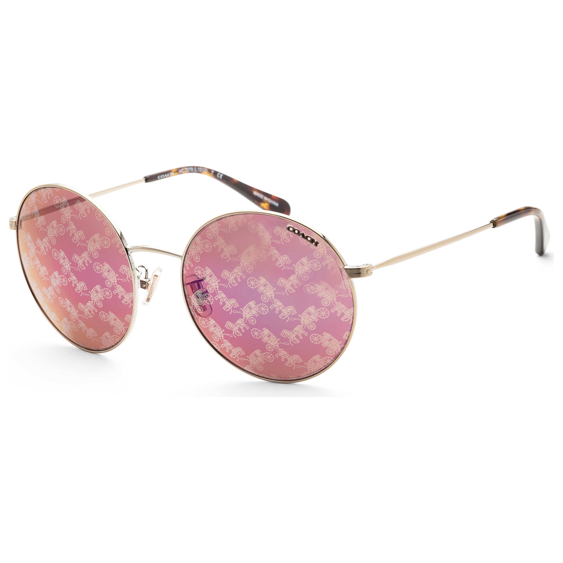 Front view of Coach Fashion Women's Sunglasses HC7078-9005AC56