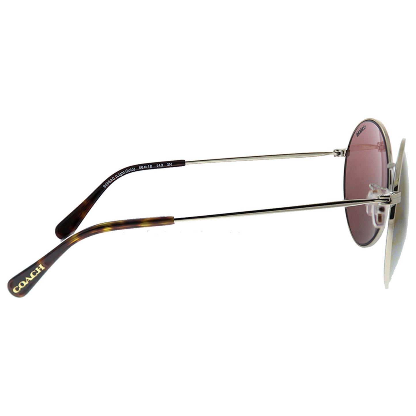 Right view of Coach Fashion Women's Sunglasses HC7078-9005AC56