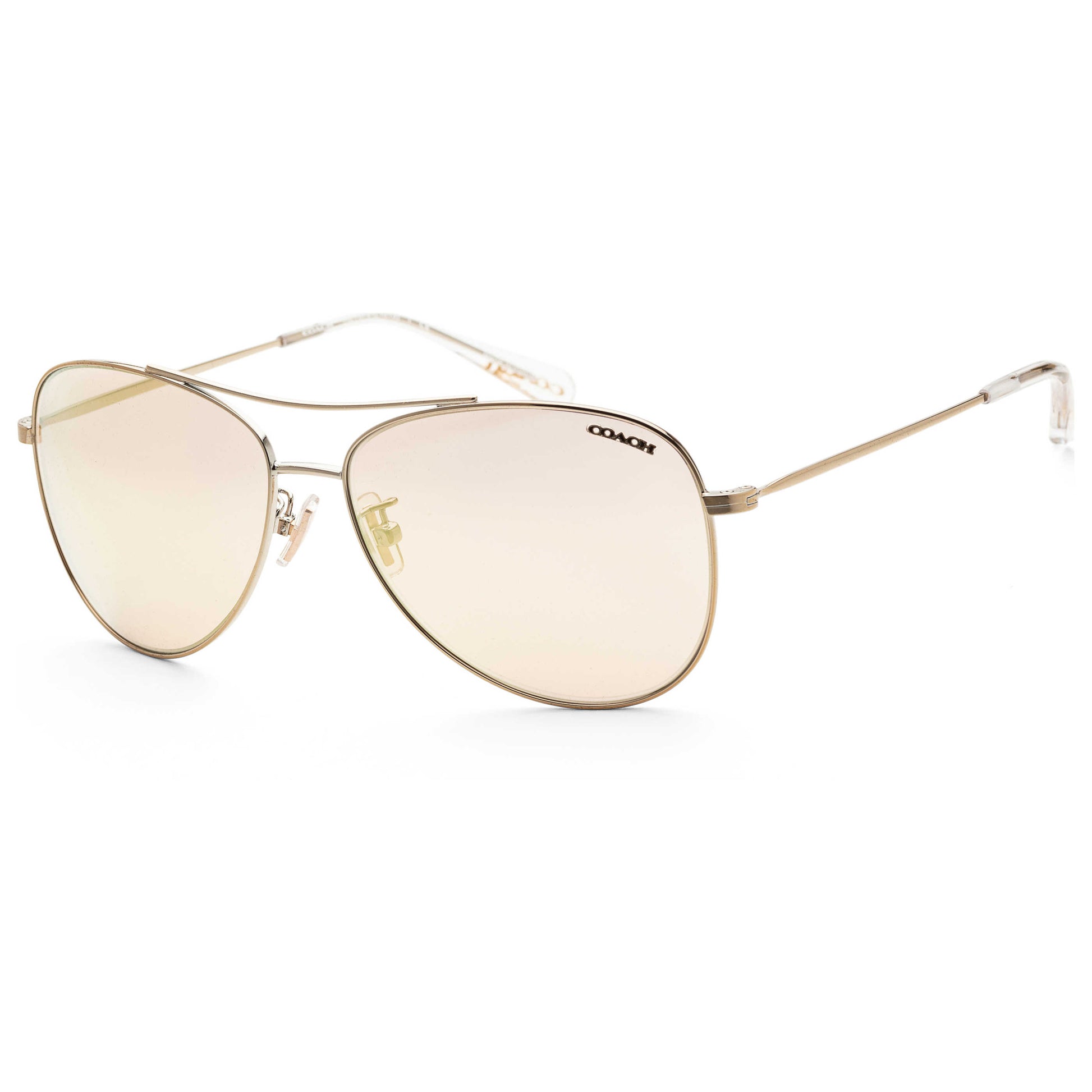Front view of Coach Fashion Women's Sunglasses HC7079-90055A-58