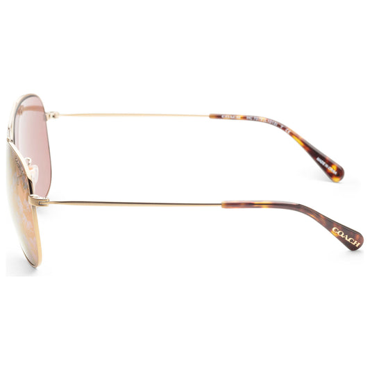 Left view of Coach Fashion Women's Sunglasses HC7079-9005AC58