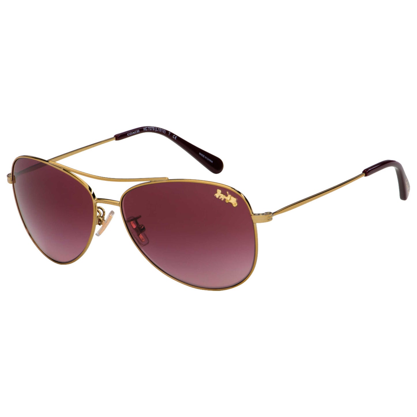 Front view of Coach Fashion Women's Sunglasses HC7079-93228H