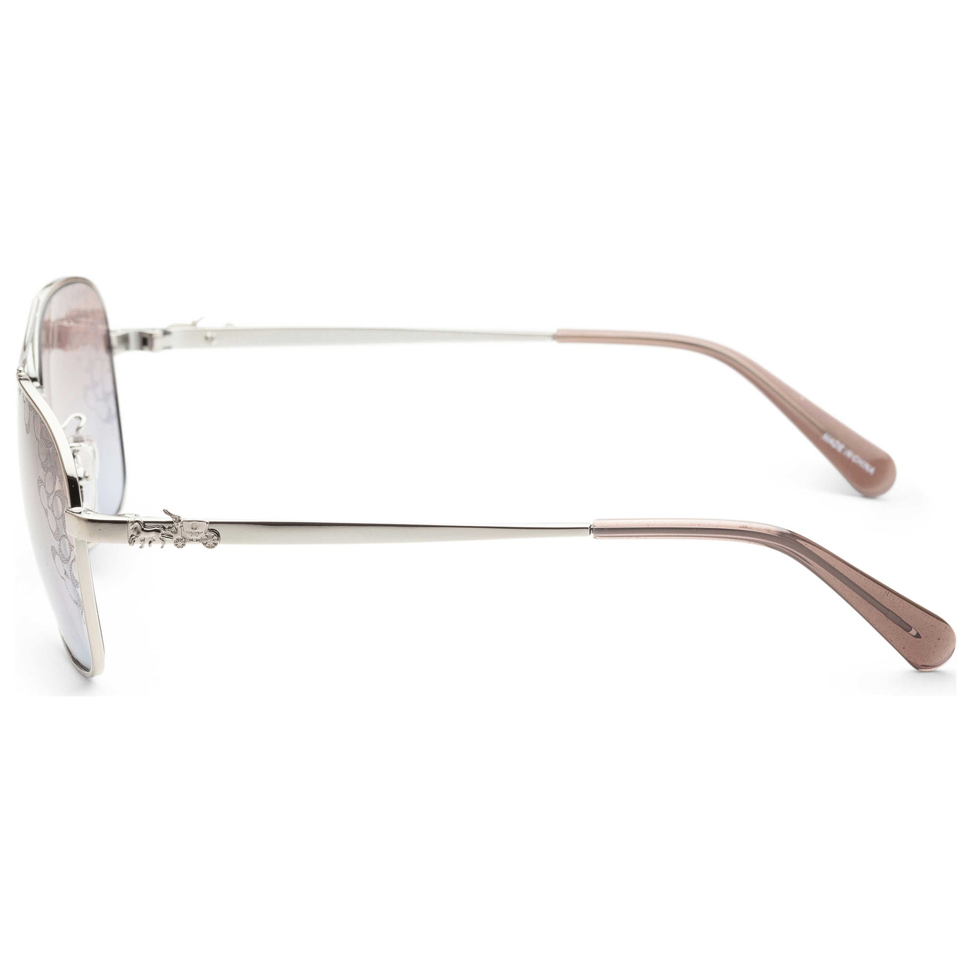 Left view of Coach Fashion Women's Sunglasses HC7080-9001LD55