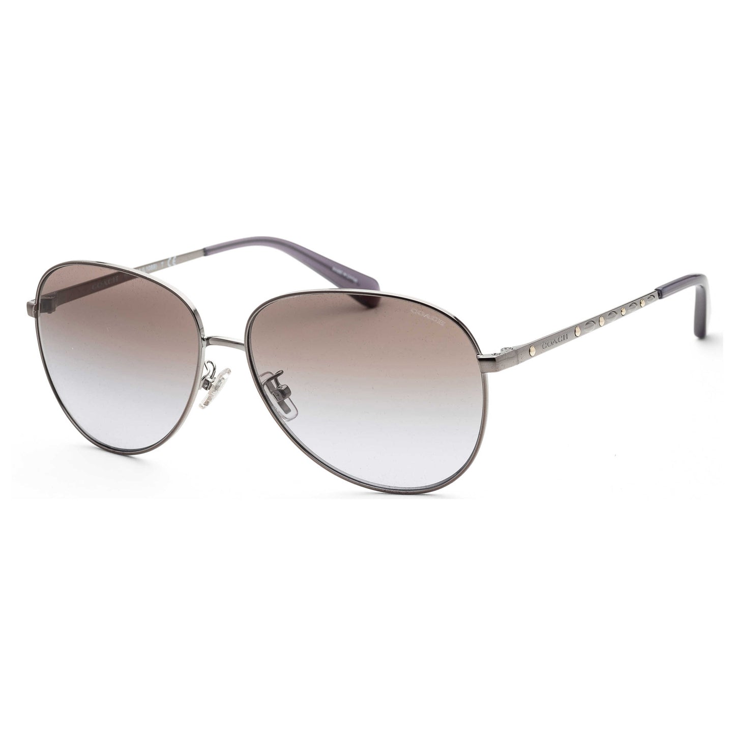 Front view of Coach Fashion Women's Sunglasses HC7094-90044Q60