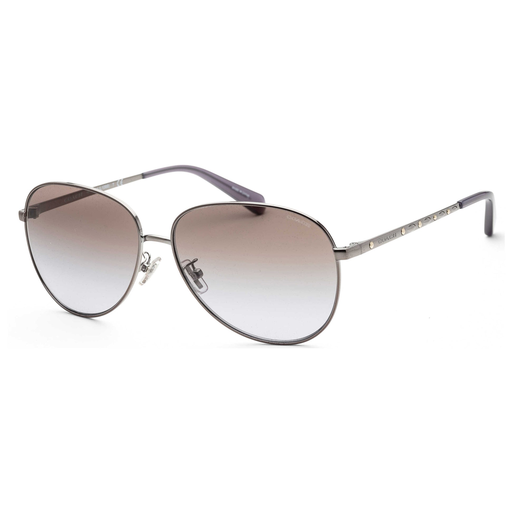 Front view of Coach Fashion Women's Sunglasses HC7094-90044Q60