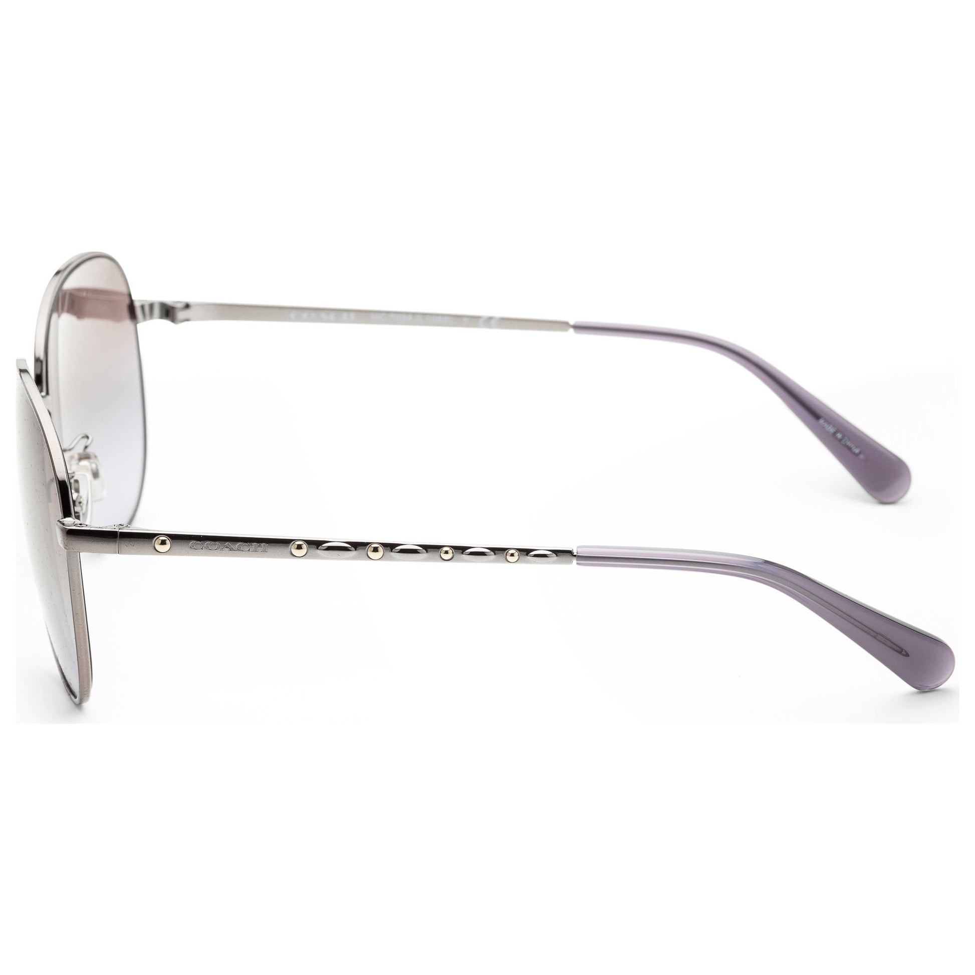 Left view of Coach Fashion Women's Sunglasses HC7094-90044Q60