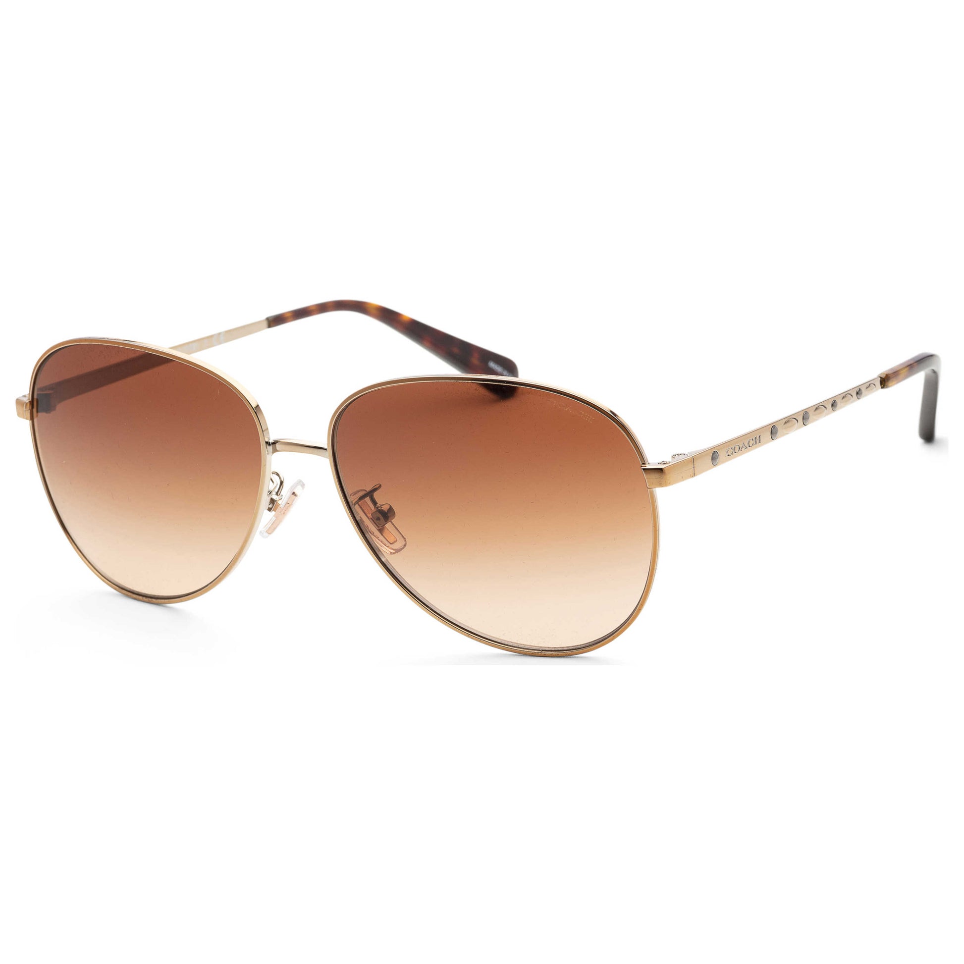 Front view of Coach Fashion Women's Sunglasses HC7094-900574-60
