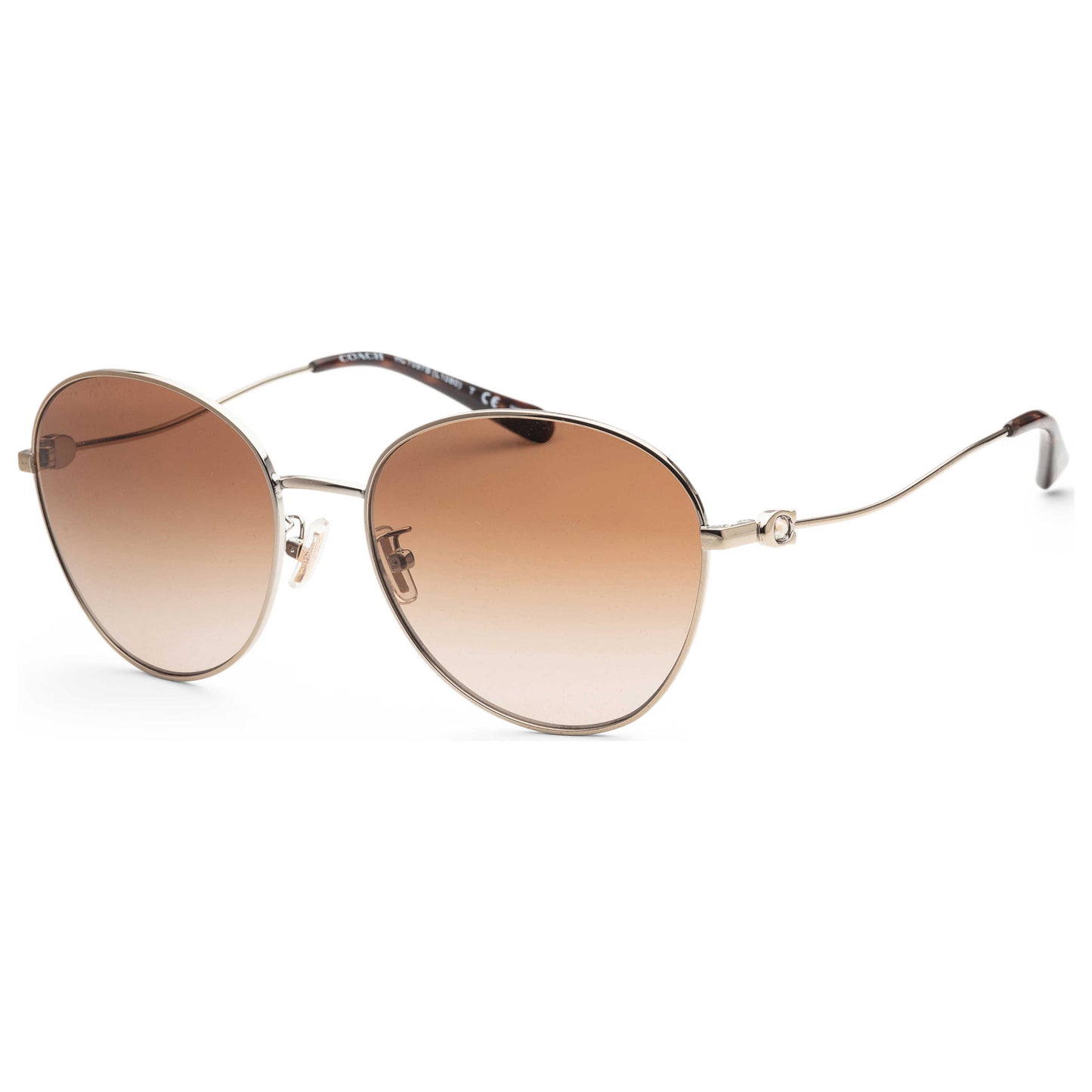 Front view of Coach Fashion Women's Sunglasses HC7097B-900513-59