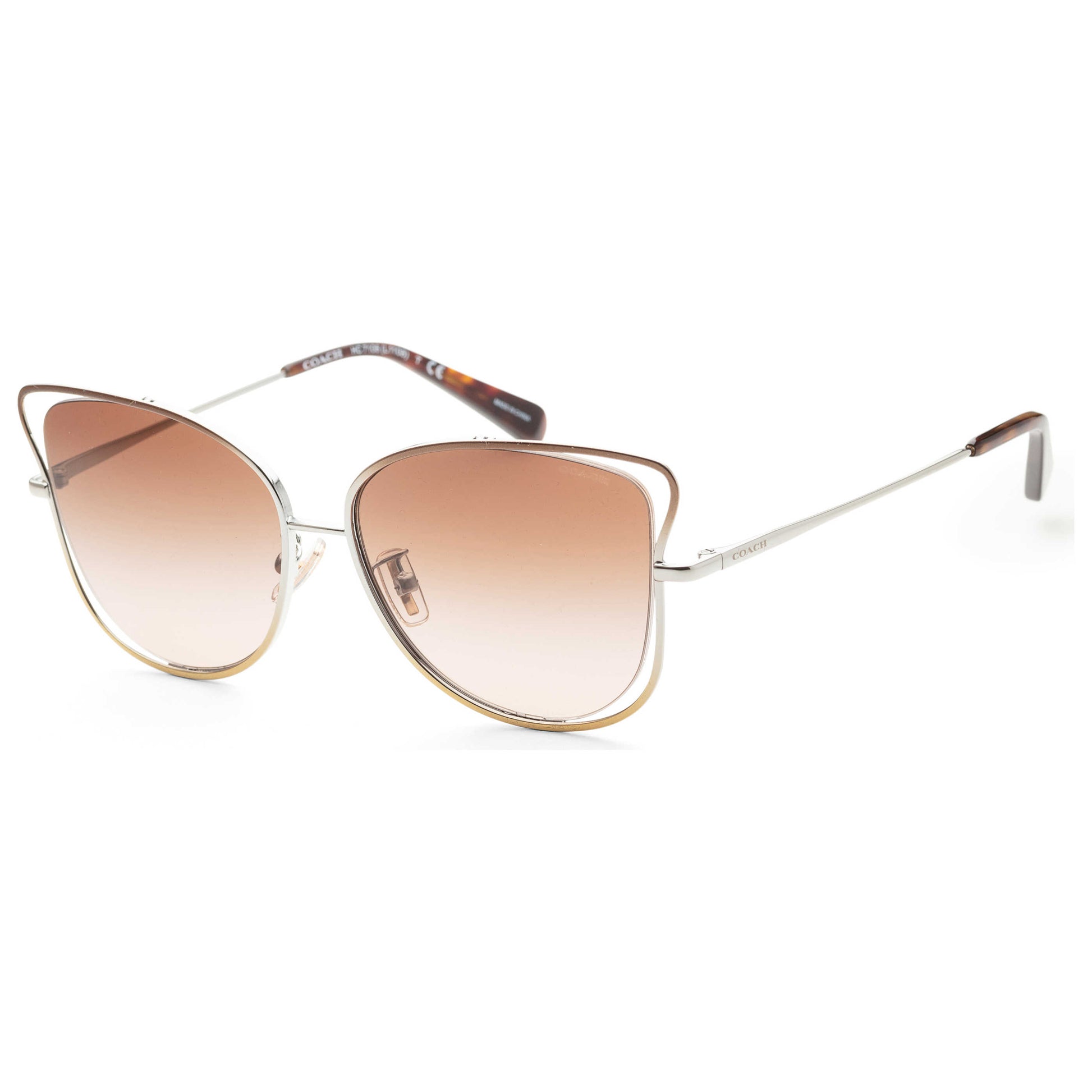 Front view of Coach Fashion Women's Sunglasses HC7106-93391355