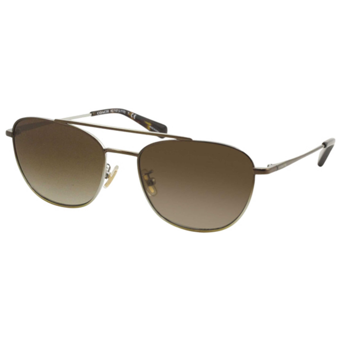 Front view of Coach Designer Women's Sunglasses HC7107-933913-55