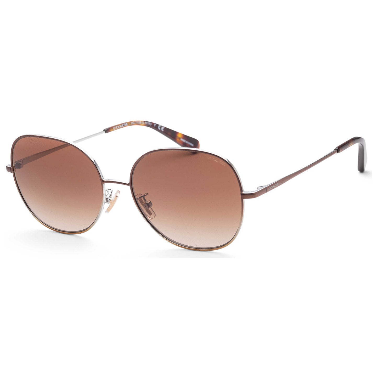 Front view of Coach Fashion Women's Sunglasses HC7108-933913-57