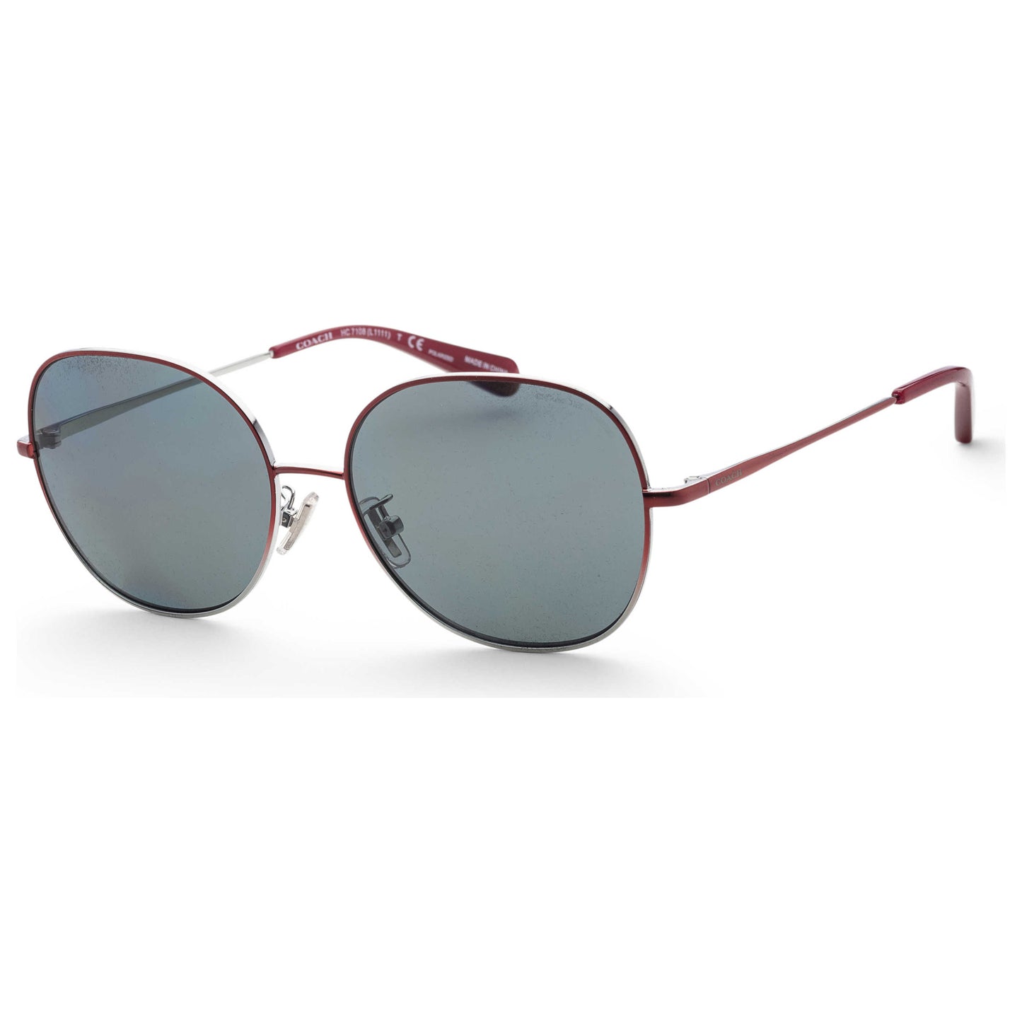 Front view of Coach Fashion Women's Sunglasses HC7108-934181-57