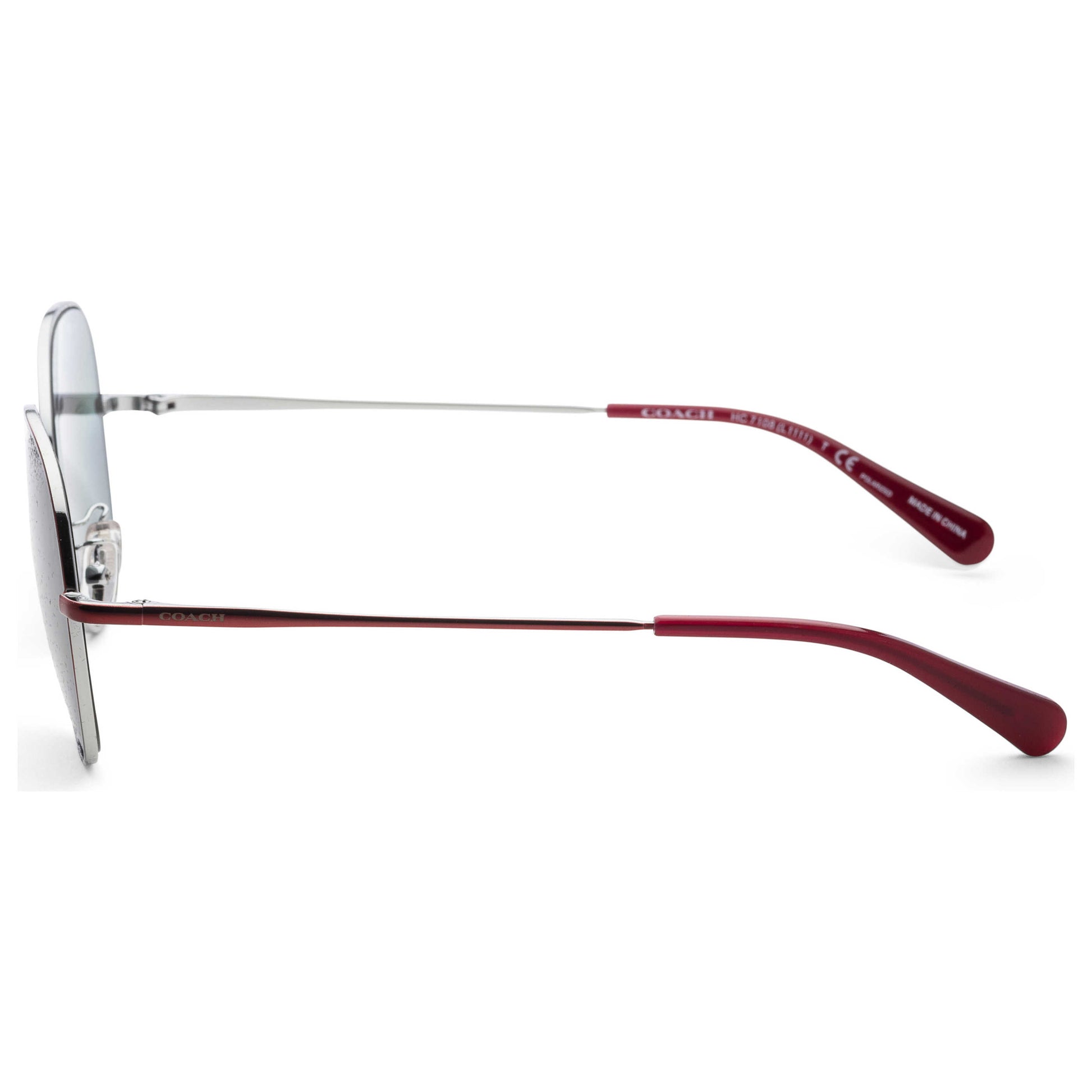 Left view of Coach Fashion Women's Sunglasses HC7108-934181-57