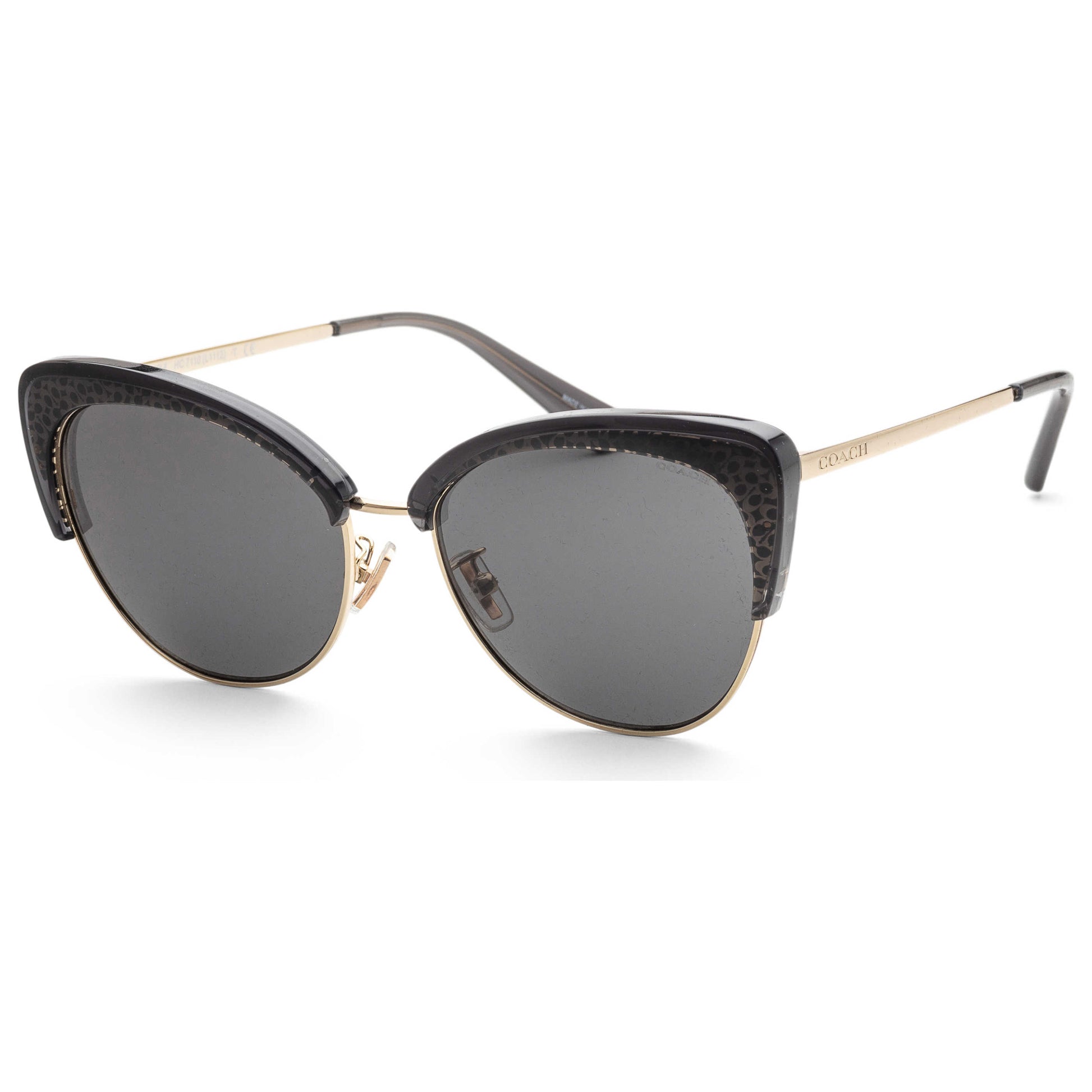 Front view of Coach Fashion Women's Sunglasses HC7110-556687-55