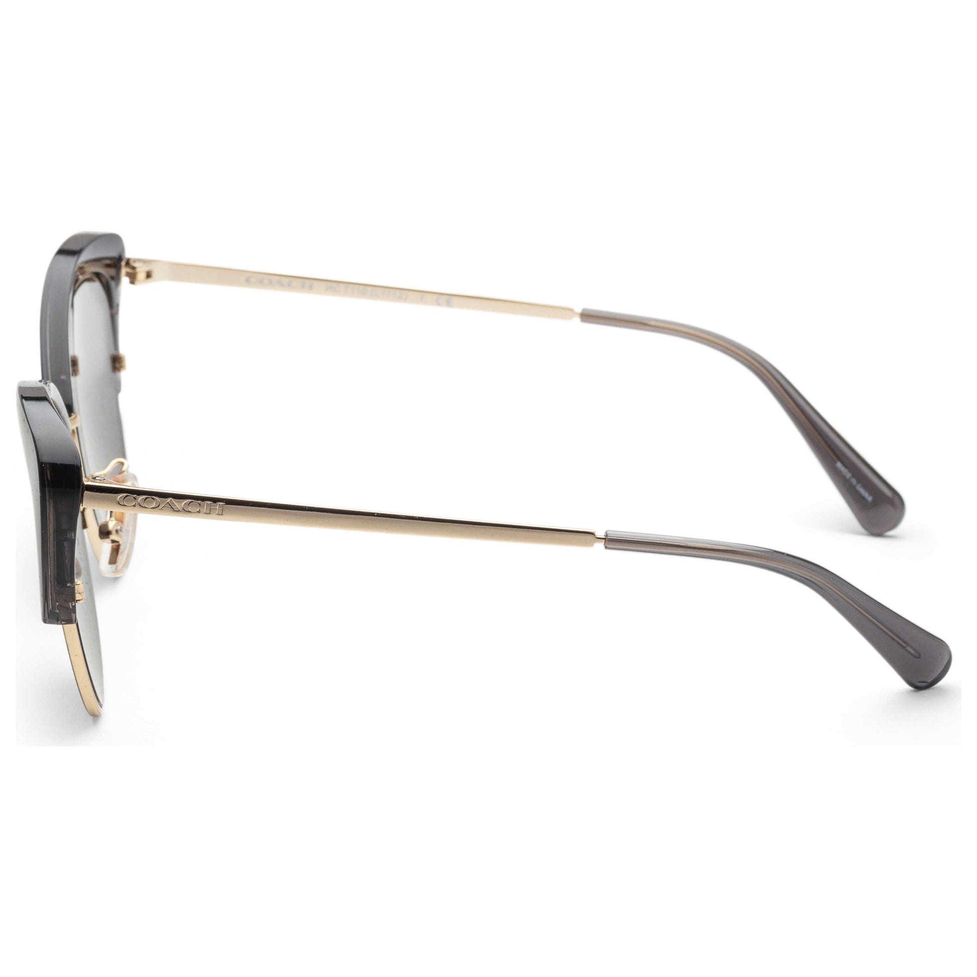 Left view of Coach Fashion Women's Sunglasses HC7110-556687-55