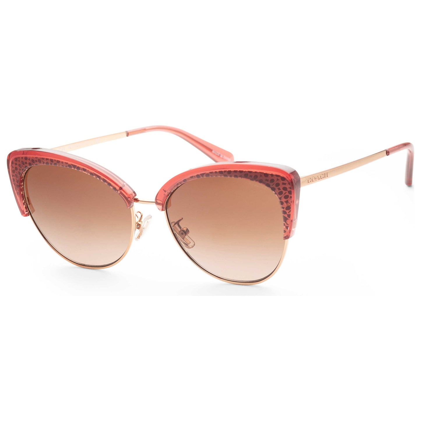 Front view of Coach Fashion Women's Sunglasses HC7110-55741355